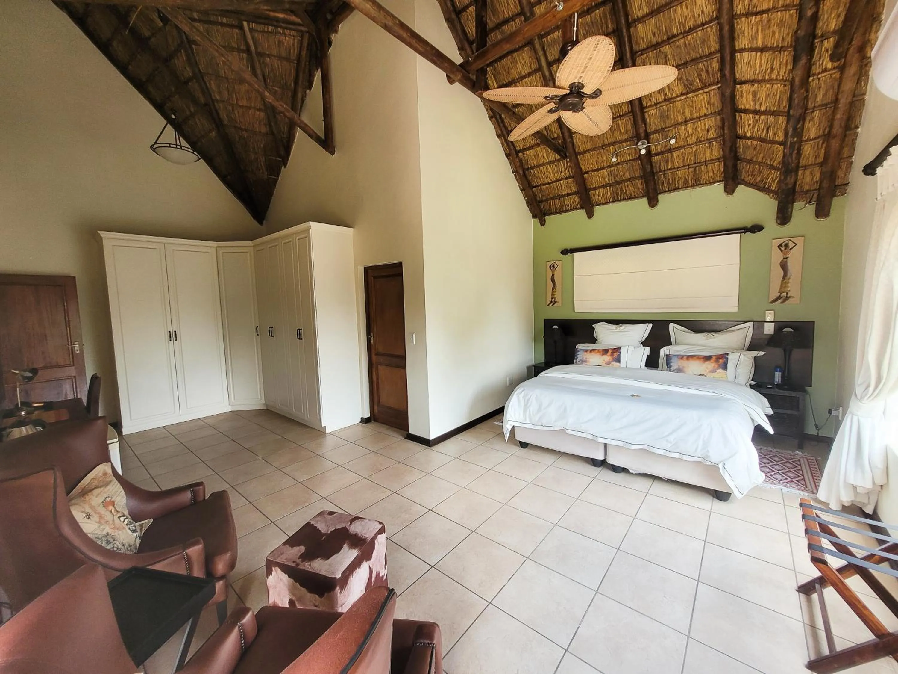 Bed in Blue Hills Lodge