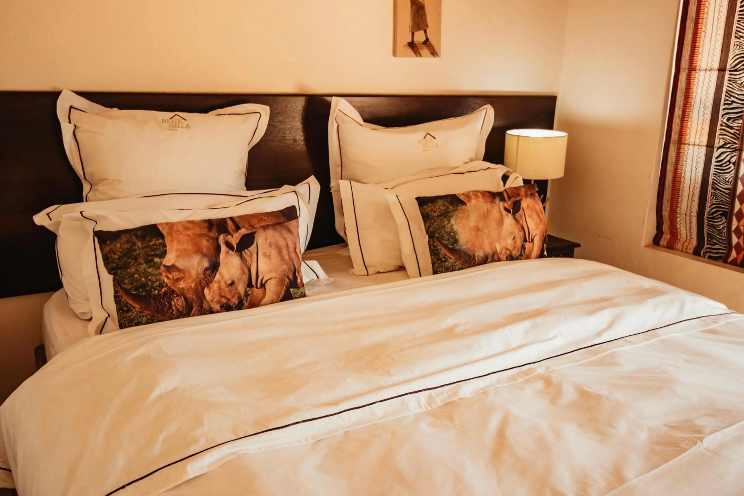 Bed in Blue Hills Lodge