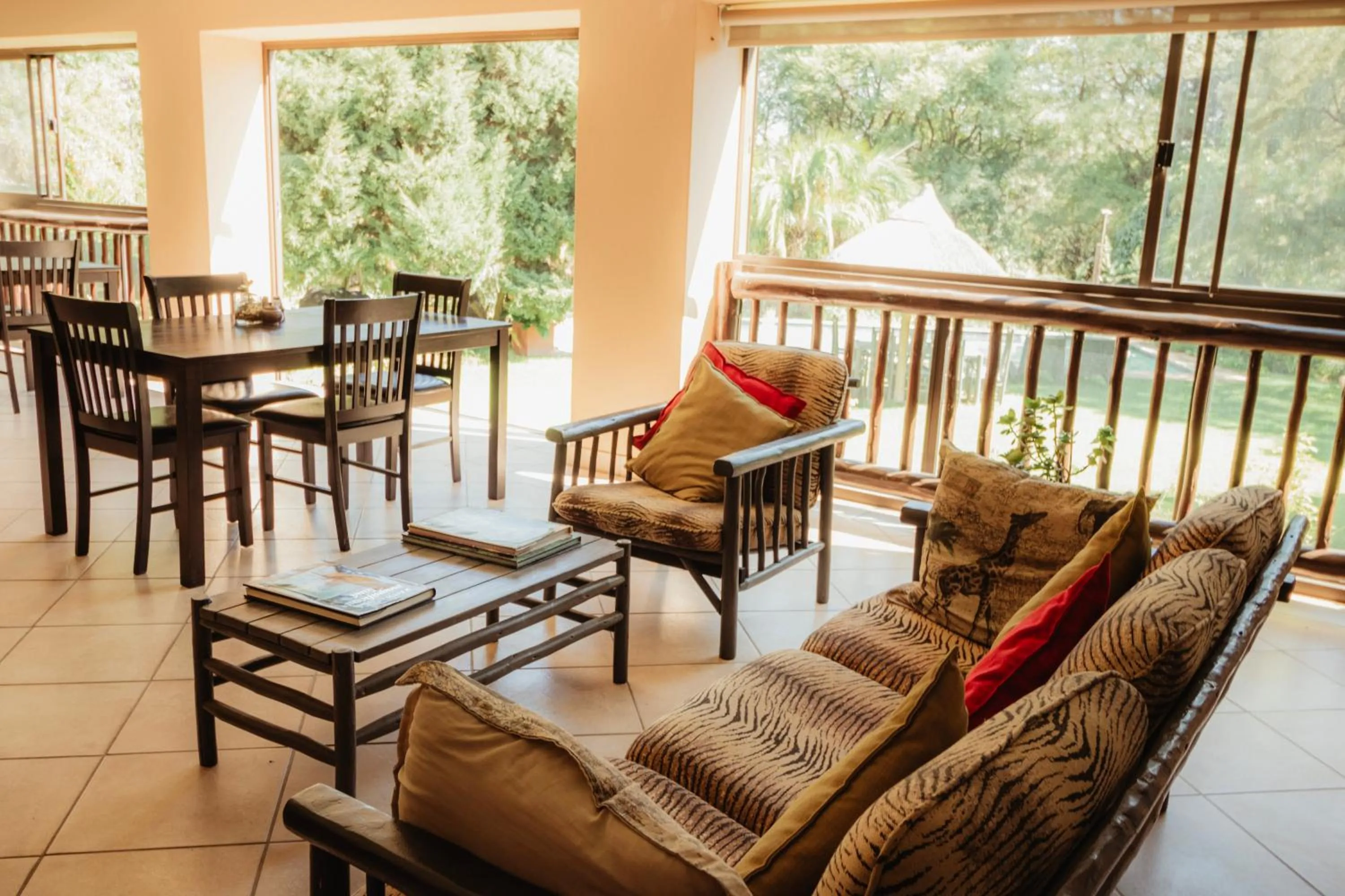 Patio in Blue Hills Lodge