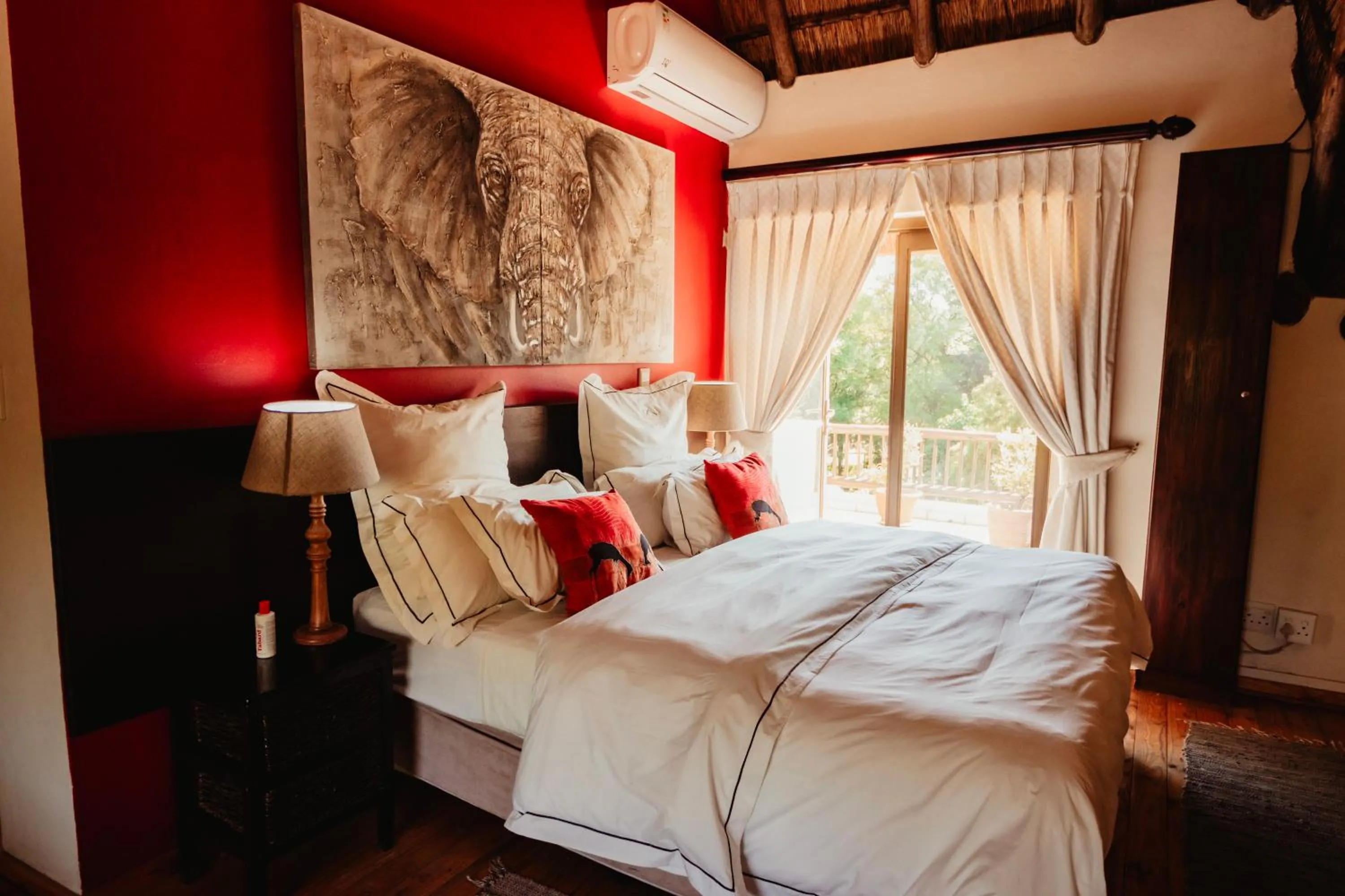 Bed in Blue Hills Lodge