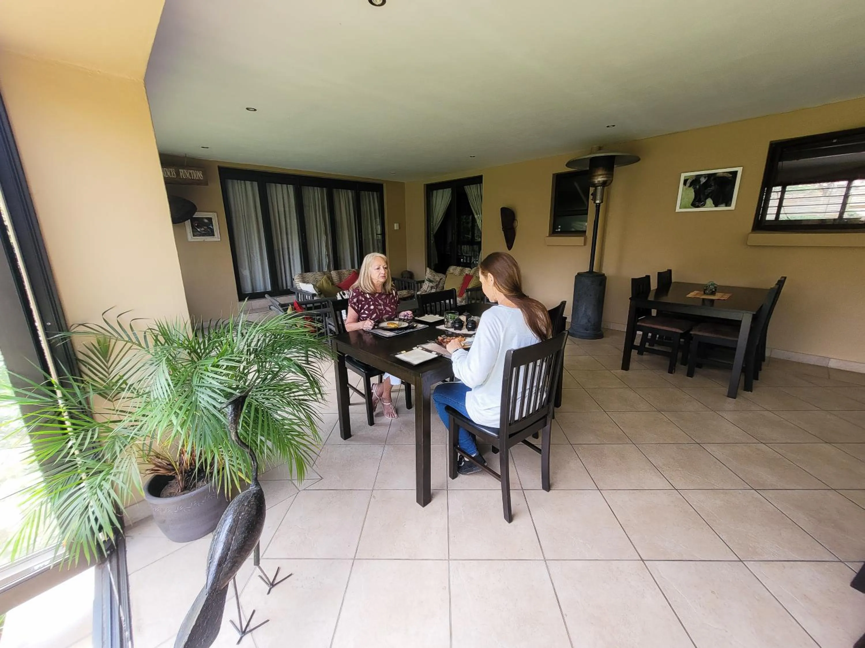 Patio in Blue Hills Lodge