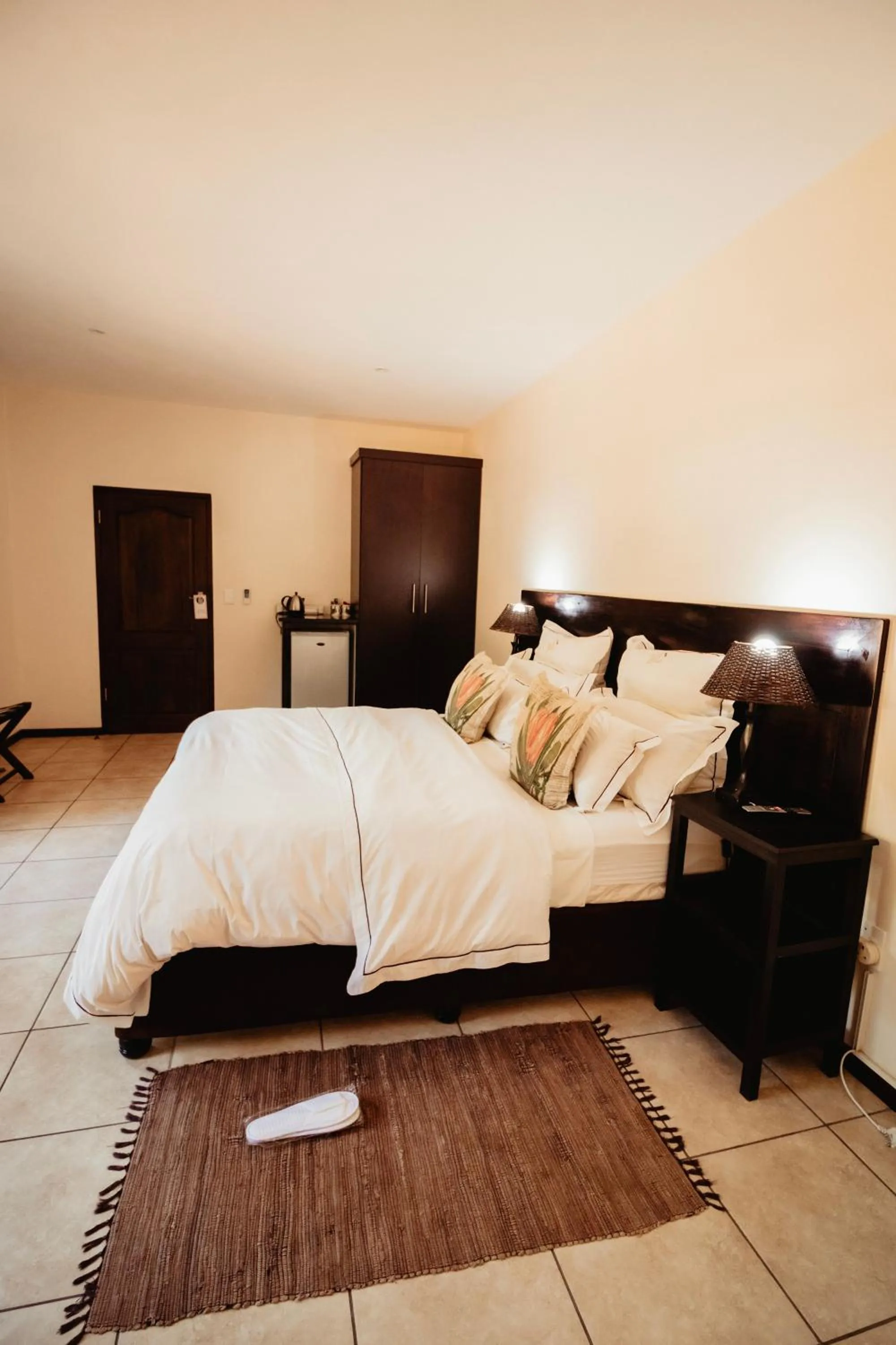 Bed in Blue Hills Lodge