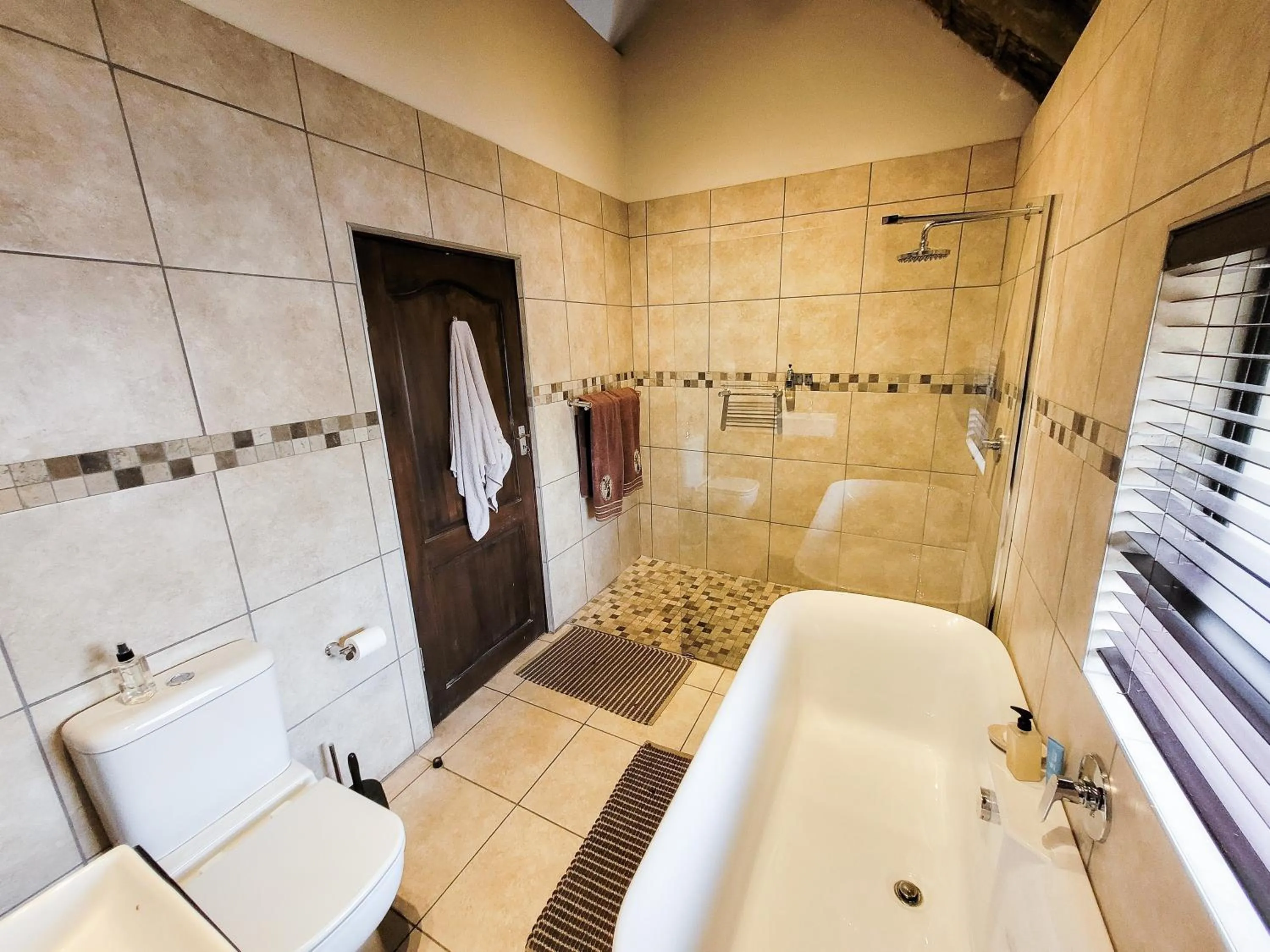 Shower in Blue Hills Lodge