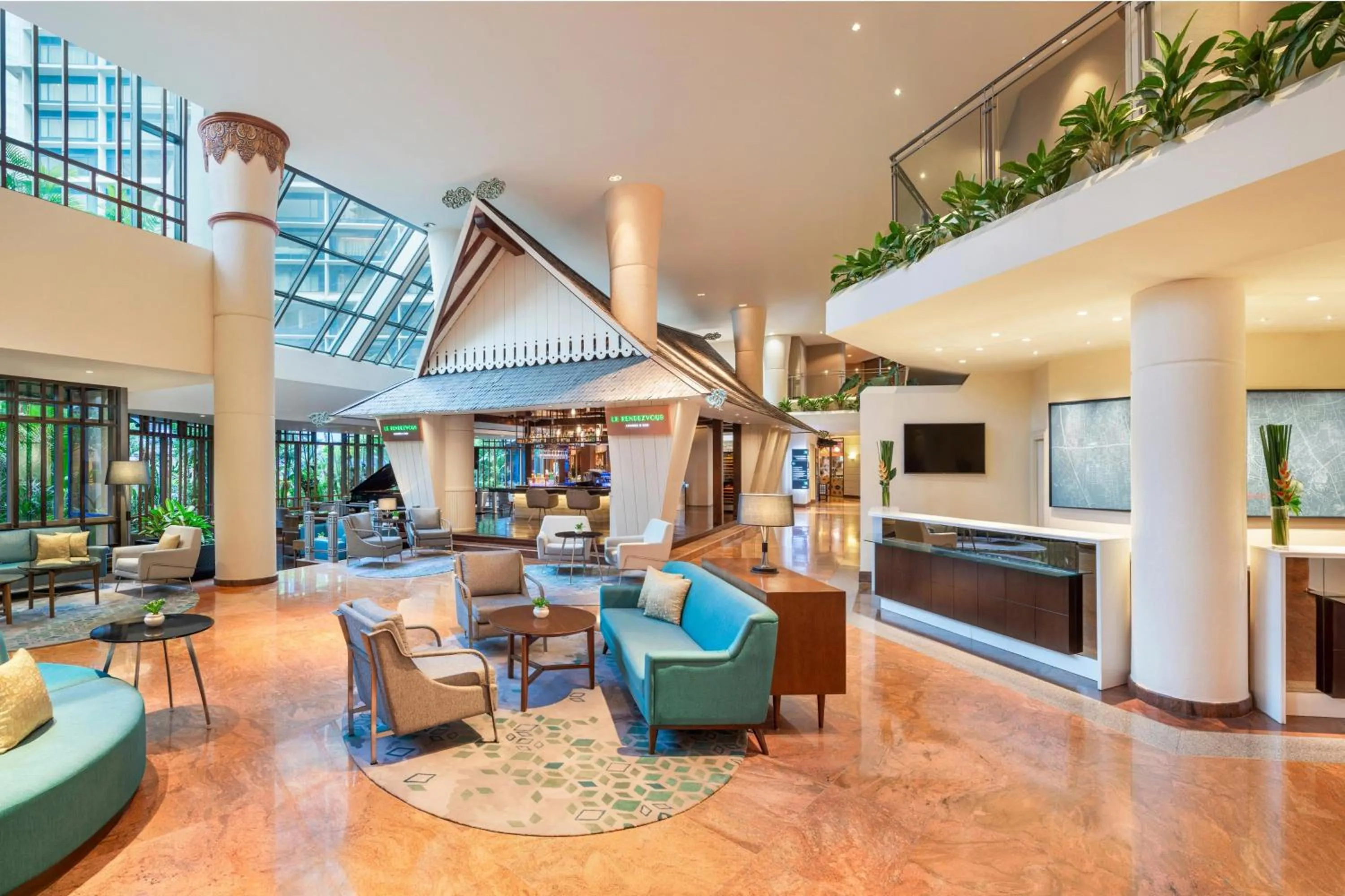 Lobby or reception in Le Meridien Jakarta