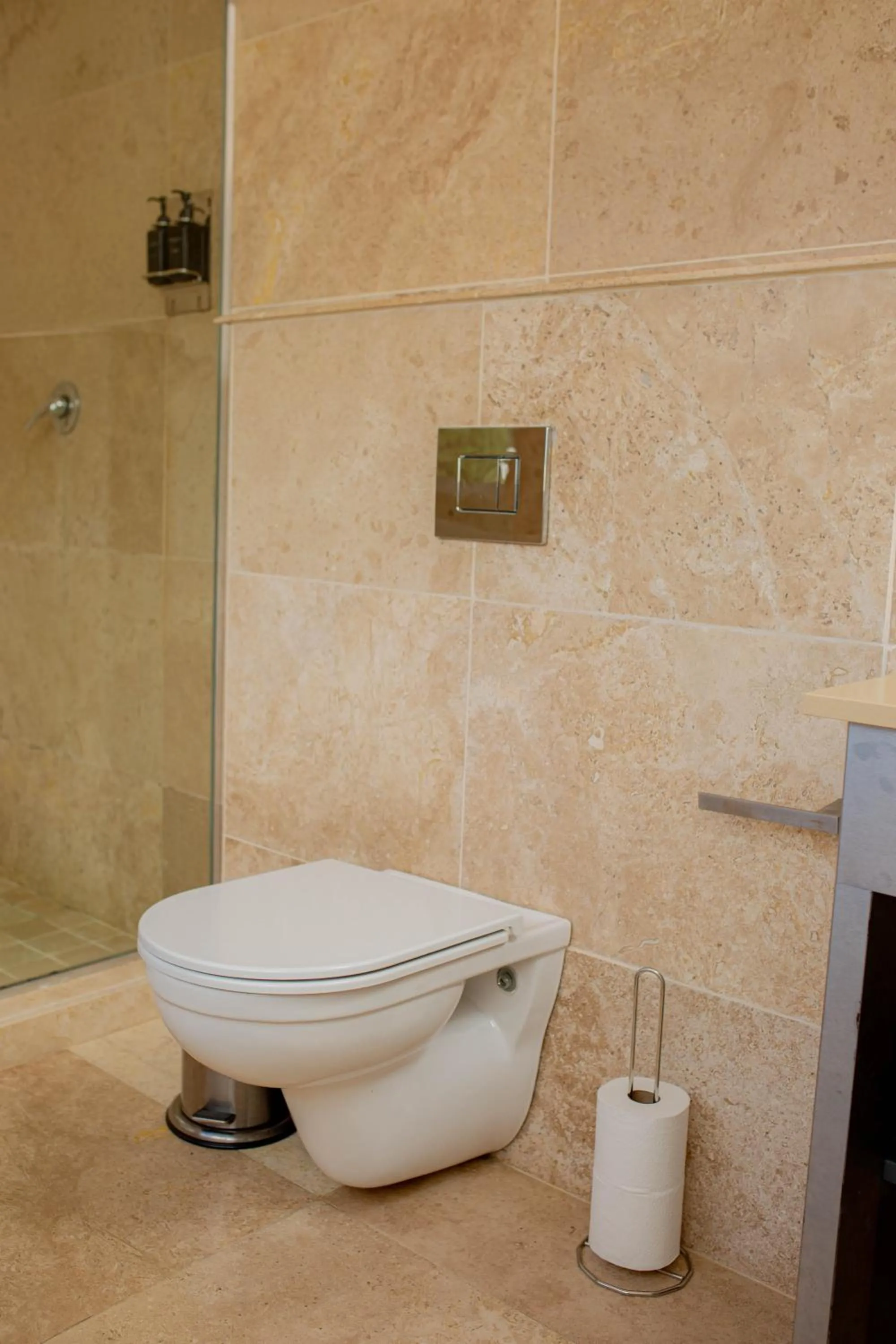 Shower in Vetho Villa