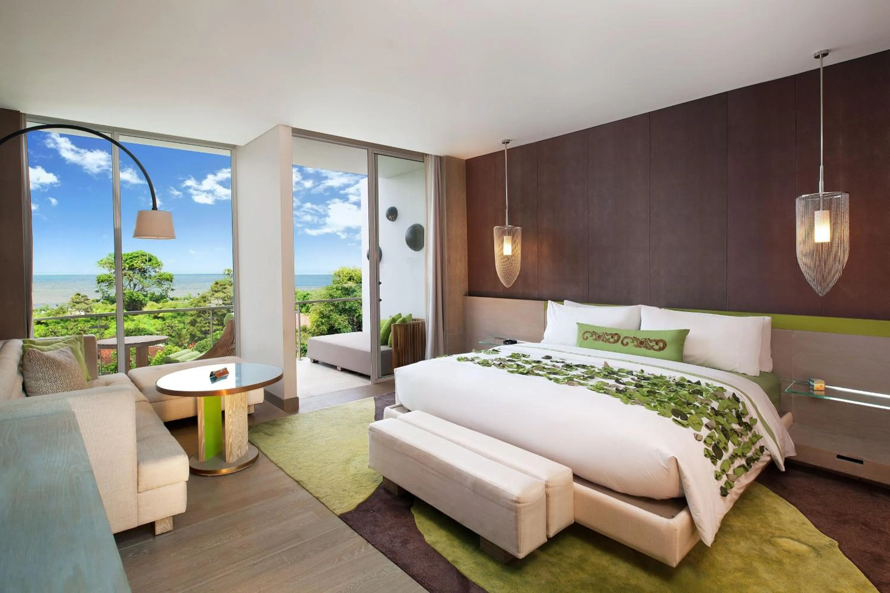 Bedroom, Bed in W Bali - Seminyak