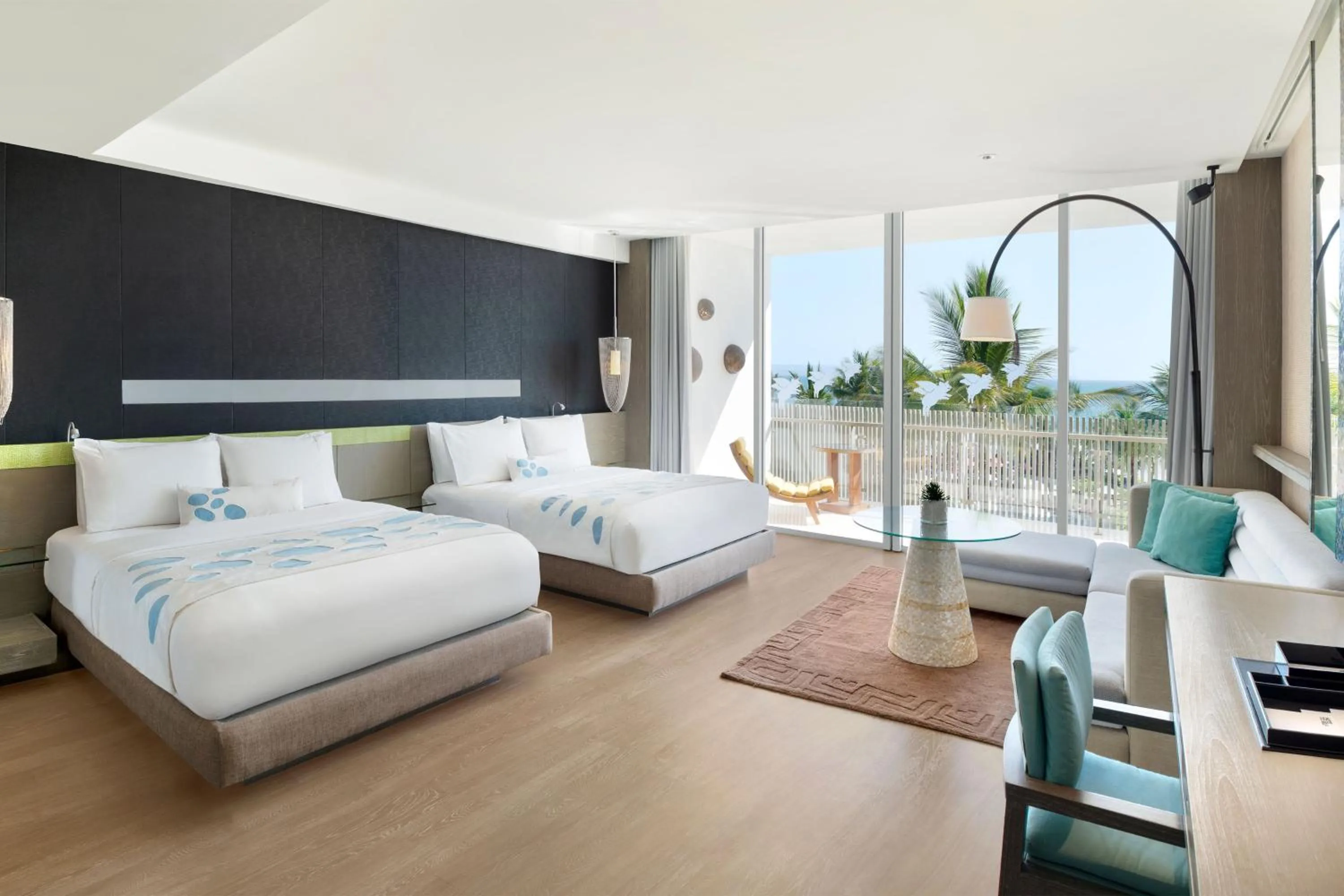 Bedroom, Bed in W Bali - Seminyak