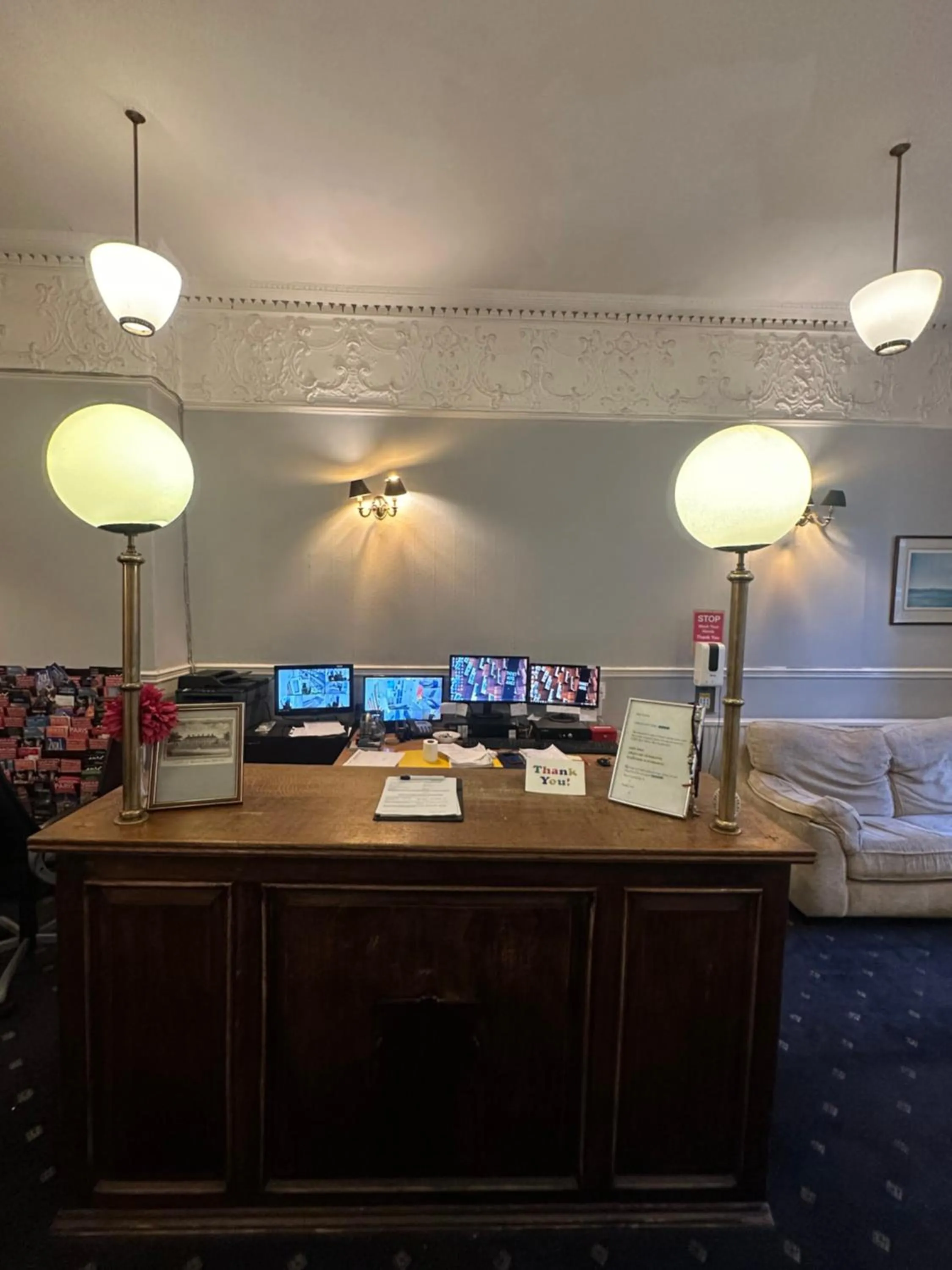 Lobby or reception in Thanet Hotel Annex