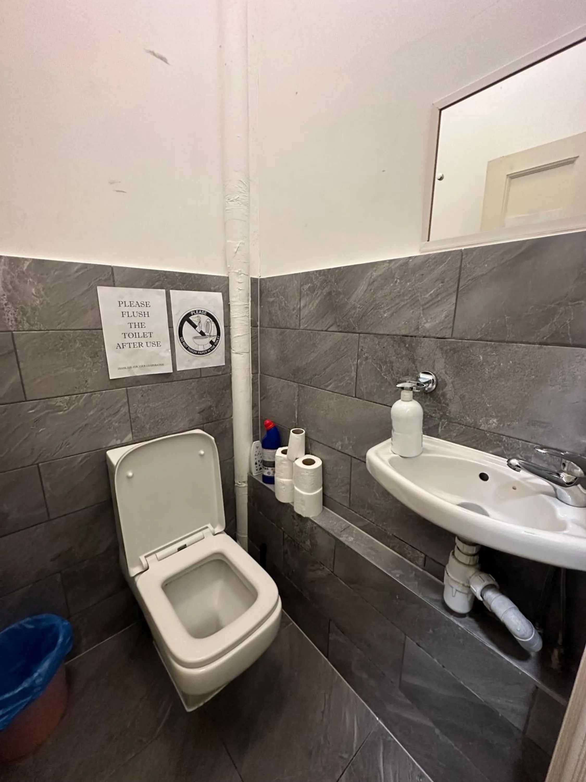 Toilet in Thanet Hotel Annex