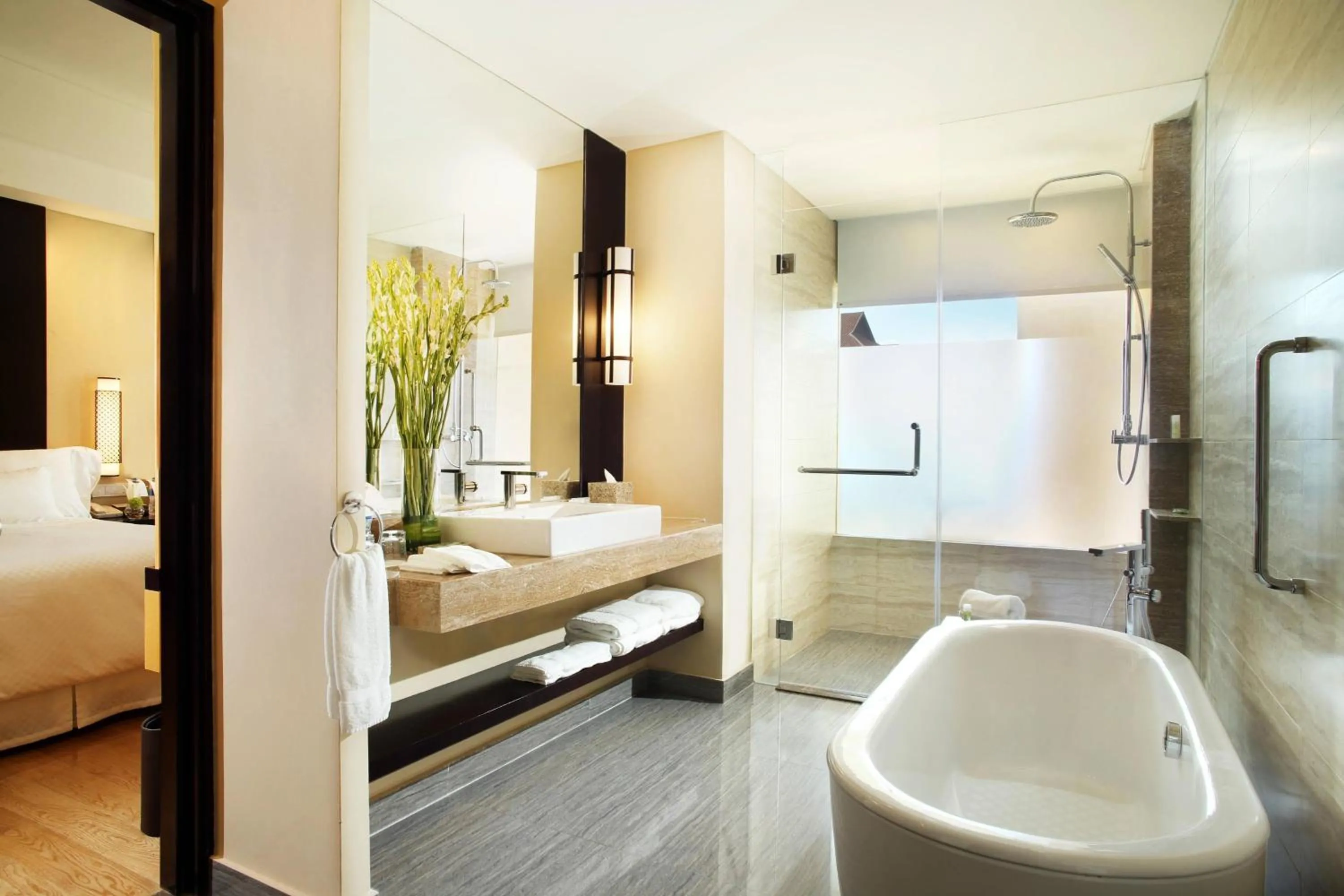 Bathroom, Bed in The Westin Resort Nusa Dua, Bali
