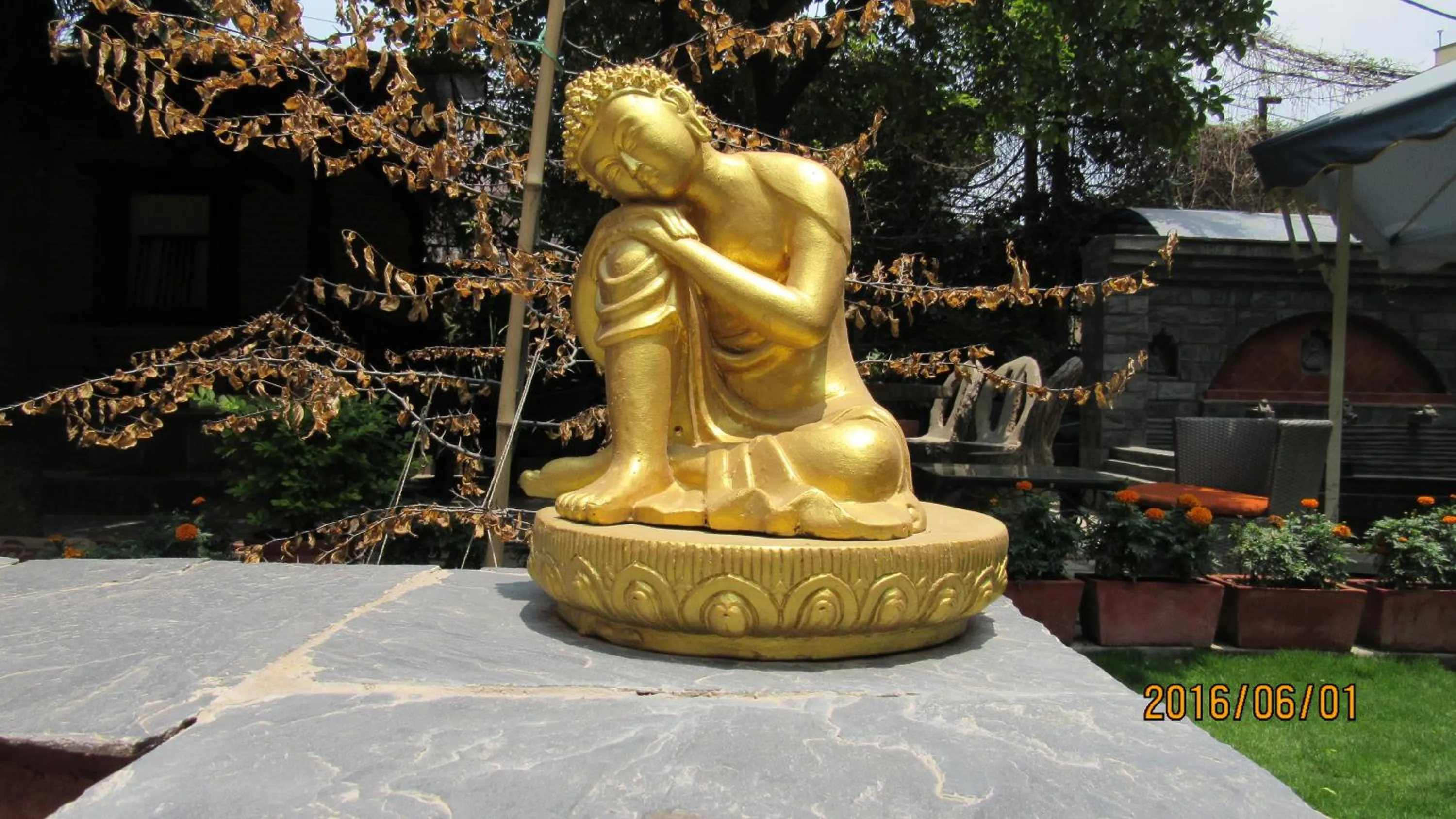 Garden in Hotel Ganesh Himal