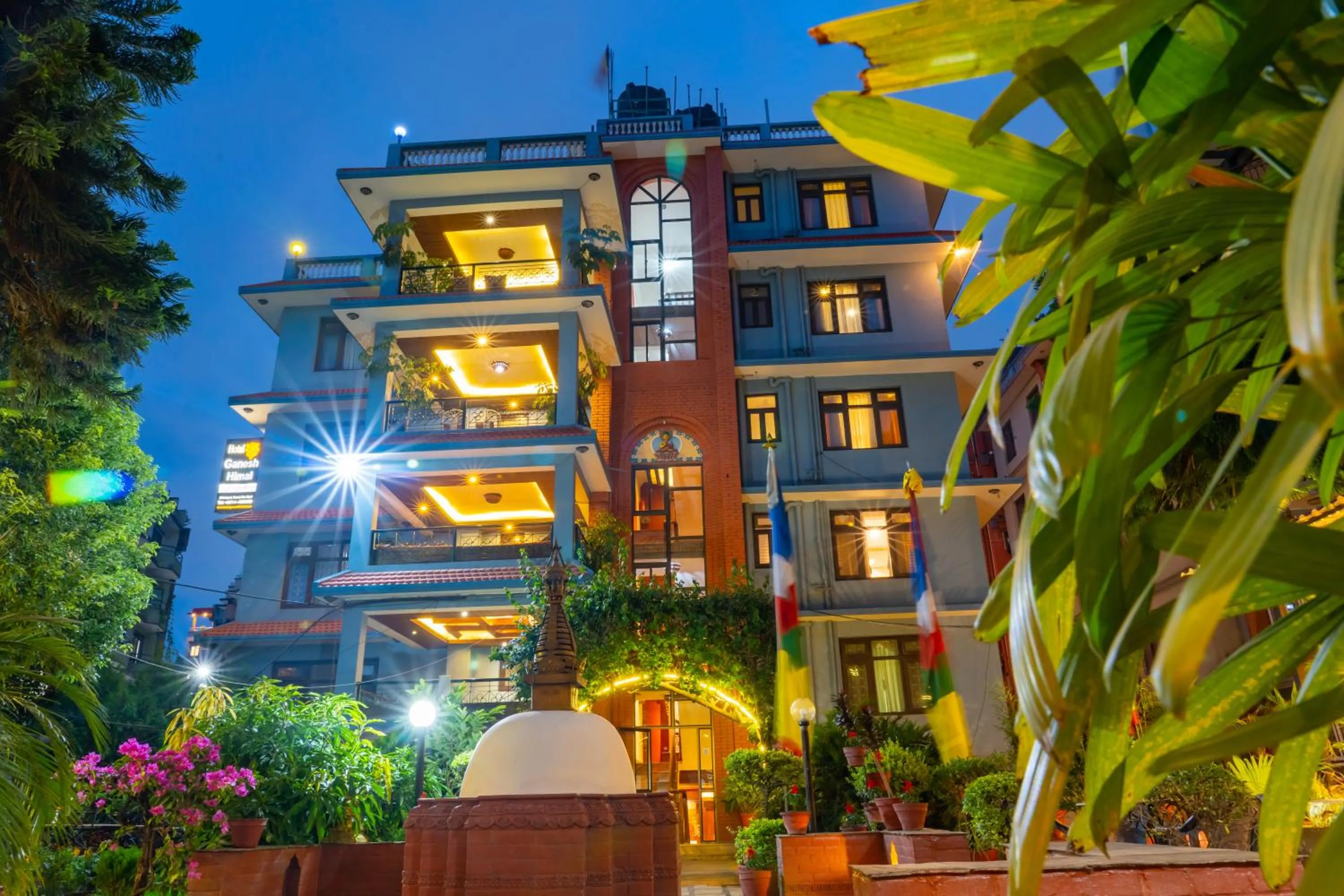 Property building in Hotel Ganesh Himal
