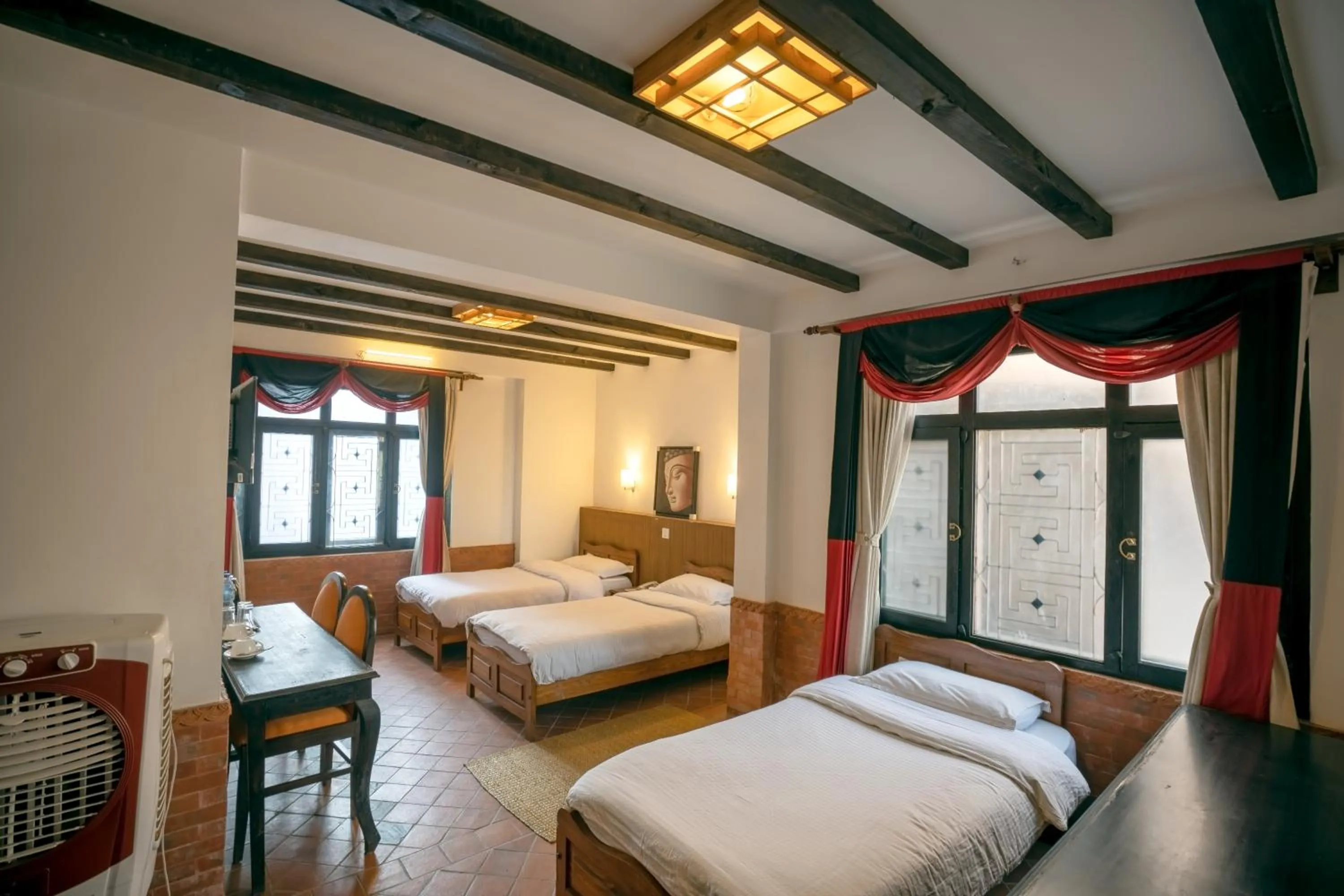 Photo of the whole room, Bed in Hotel Ganesh Himal