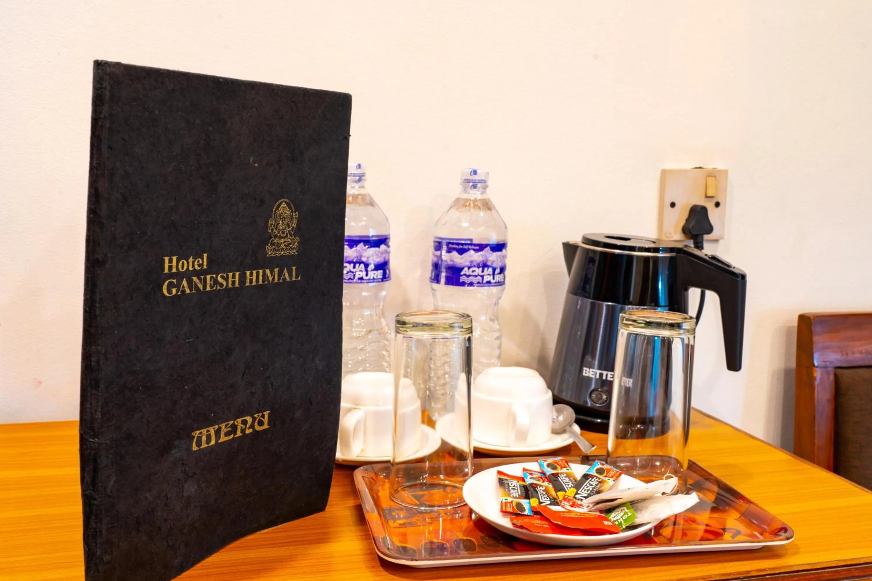 Coffee/tea facilities in Hotel Ganesh Himal