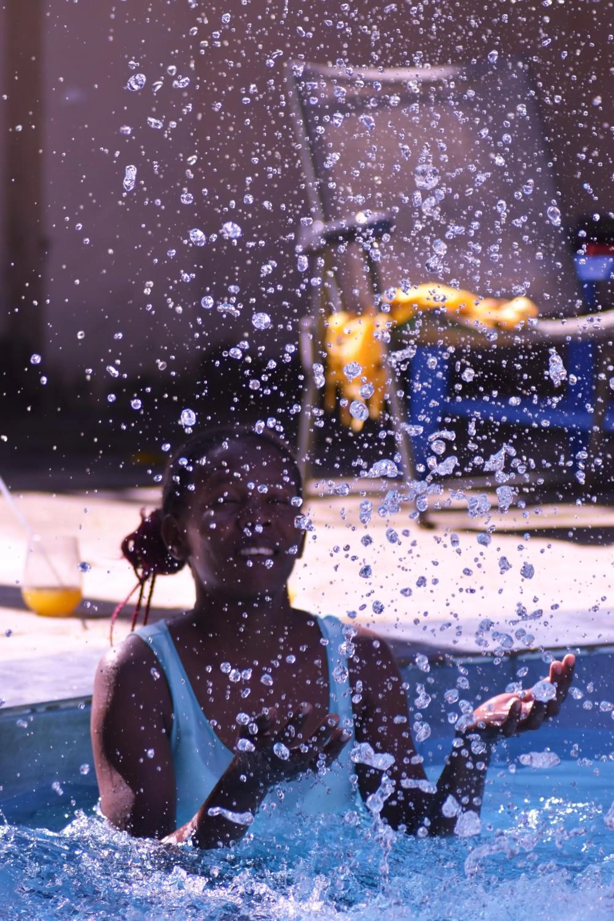 Swimming pool in Leinmach House Nyali