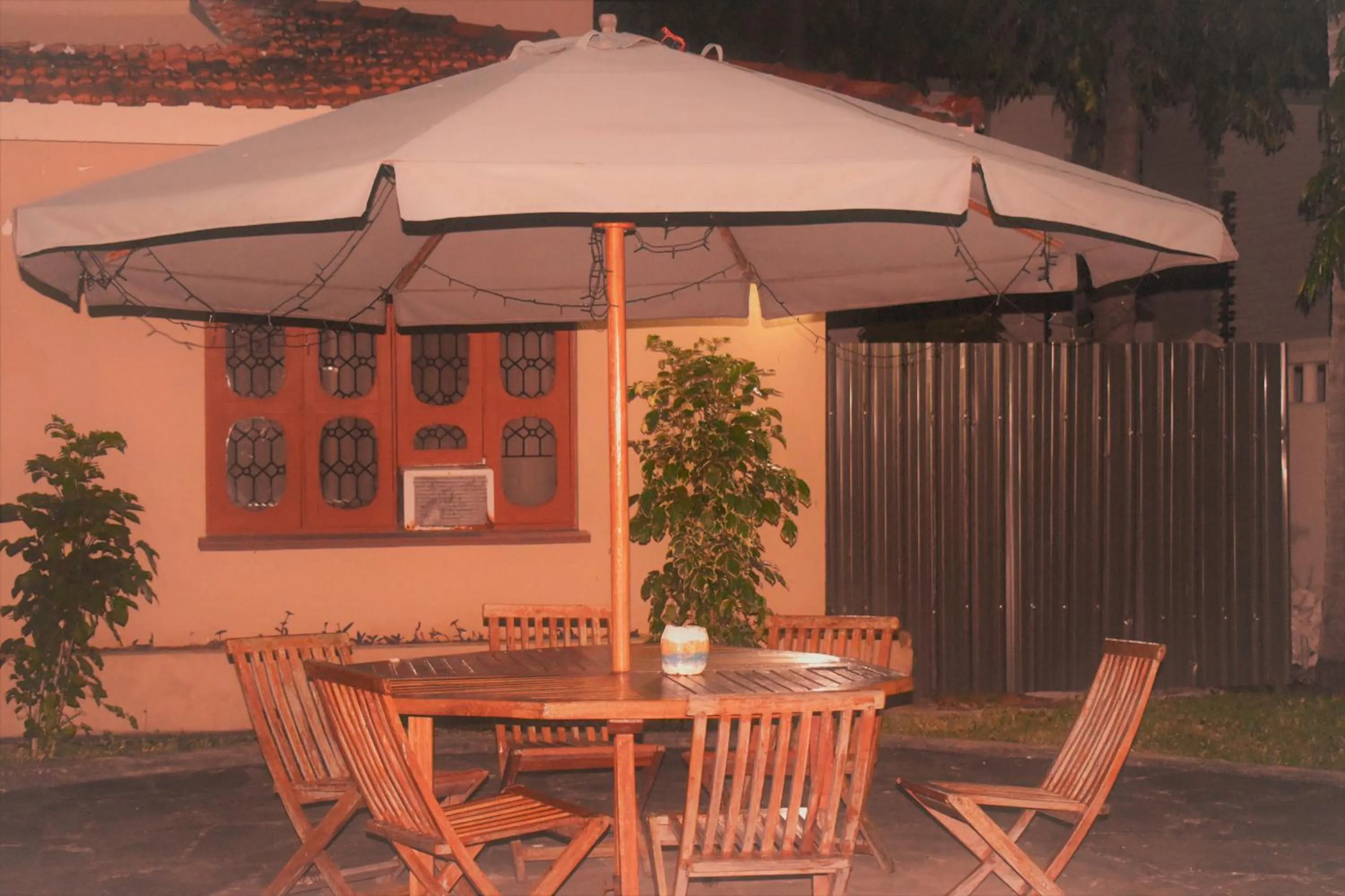 Patio in Leinmach House Nyali