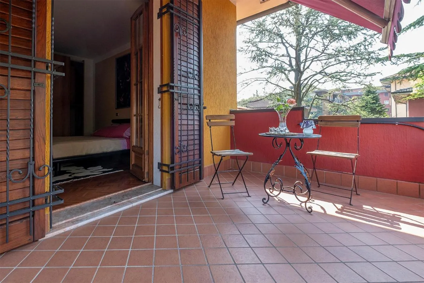 Balcony/Terrace in Villa Brama