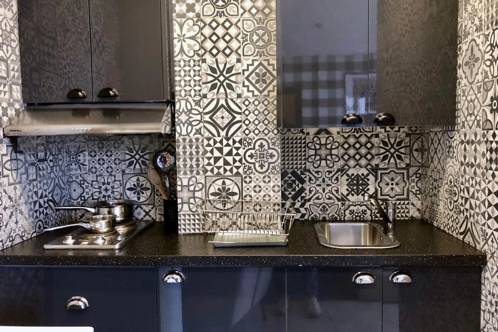 Kitchen or kitchenette in Suite Loc Suite & Spa