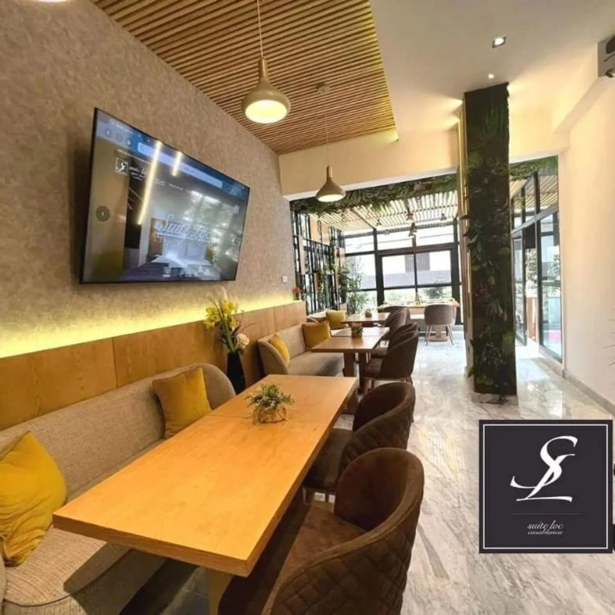 Lobby or reception in Suite Loc Suite & Spa