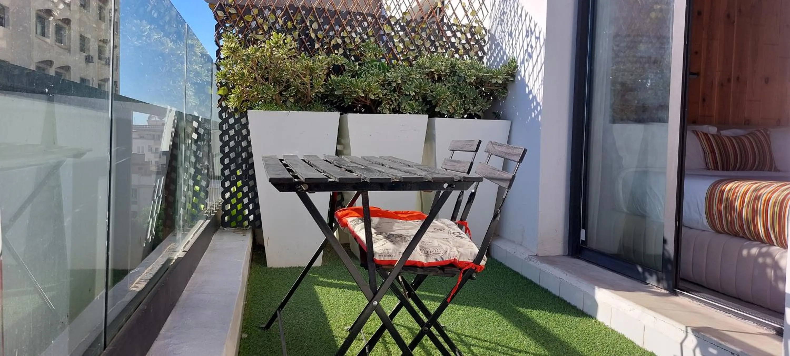 Patio in Suite Loc Suite & Spa