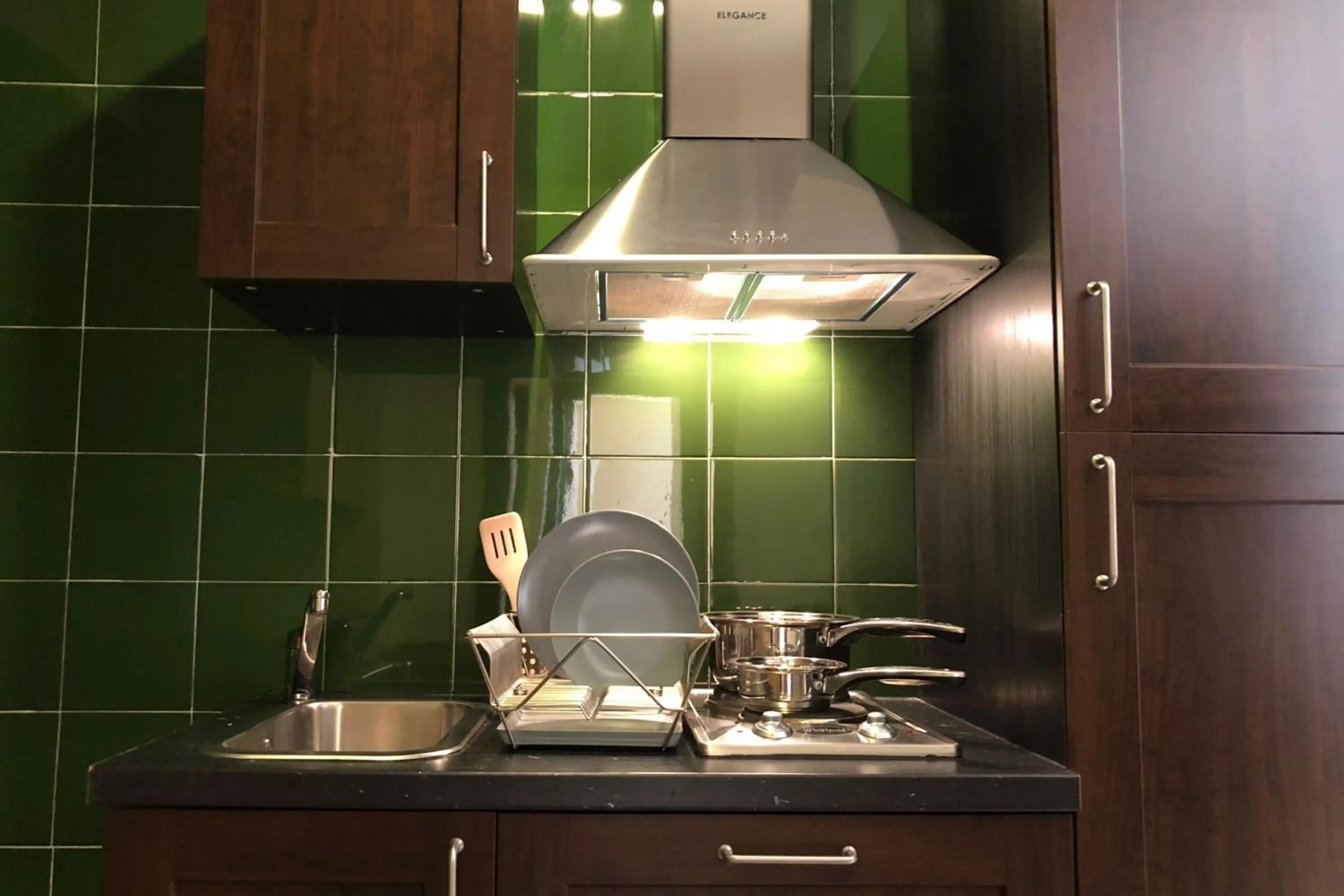 Kitchen or kitchenette in Suite Loc Suite & Spa