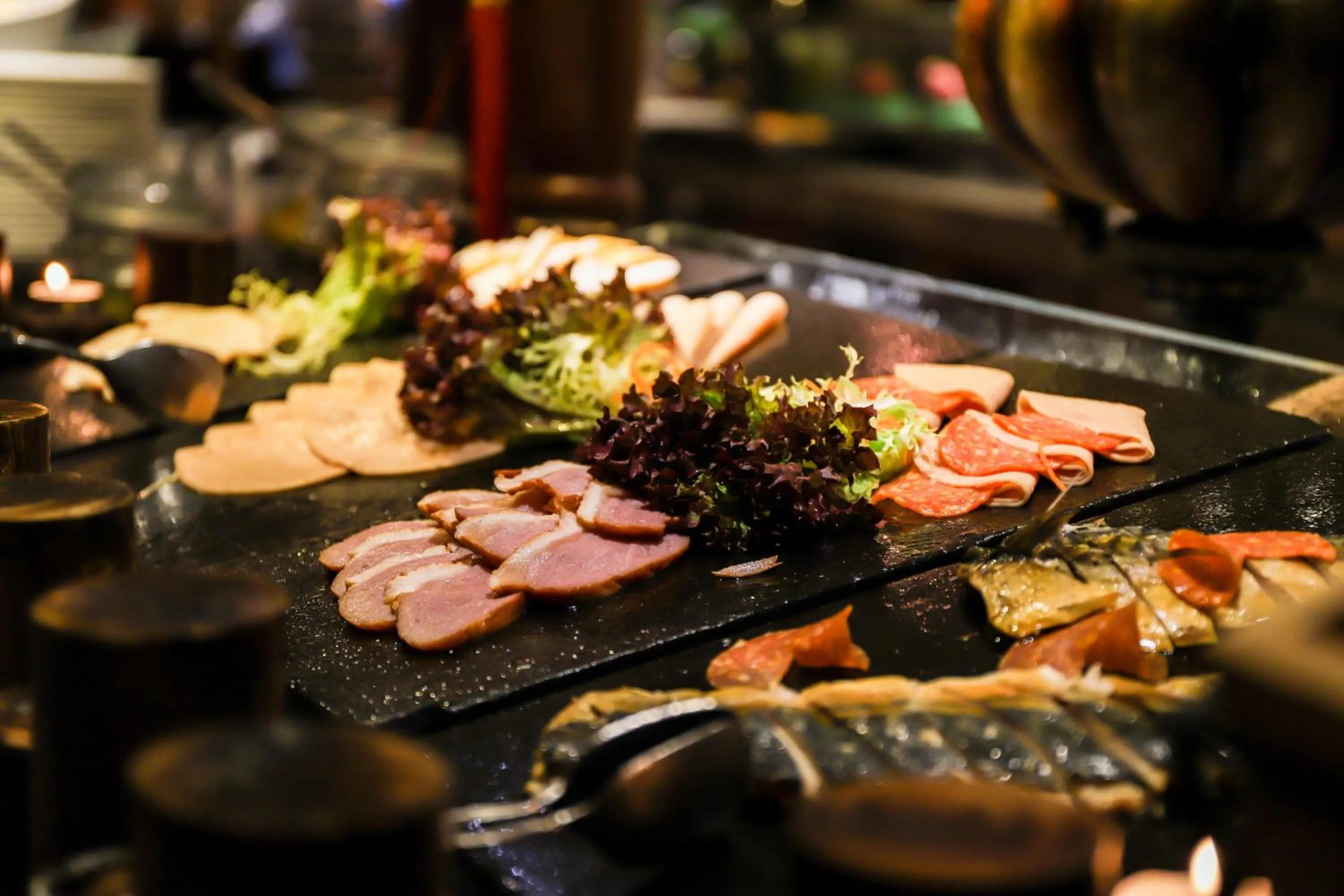 Buffet breakfast in Sheraton Haikou Hotel