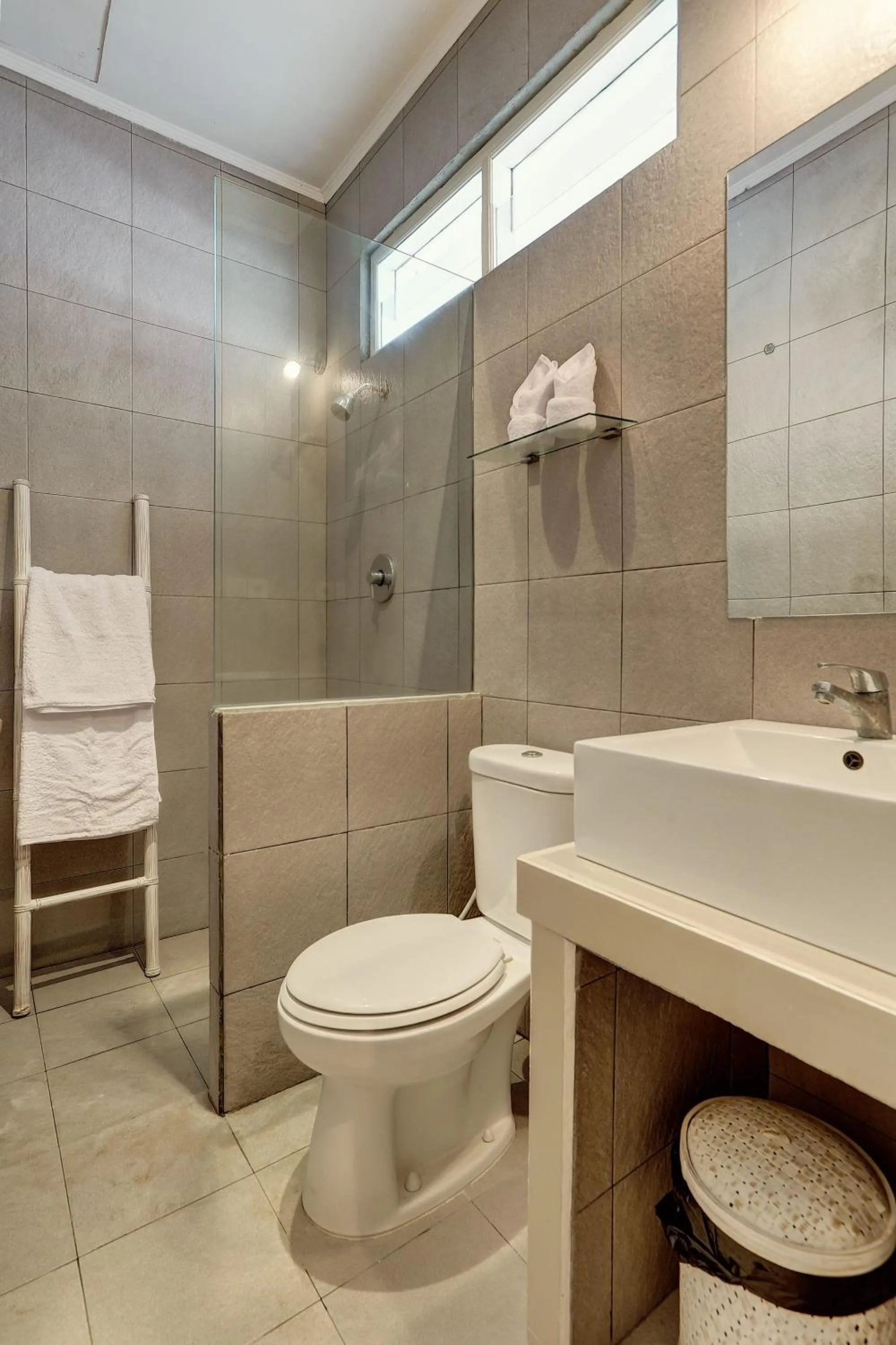 Bathroom in Nipuri Resort and Villas Seminyak by Kamara