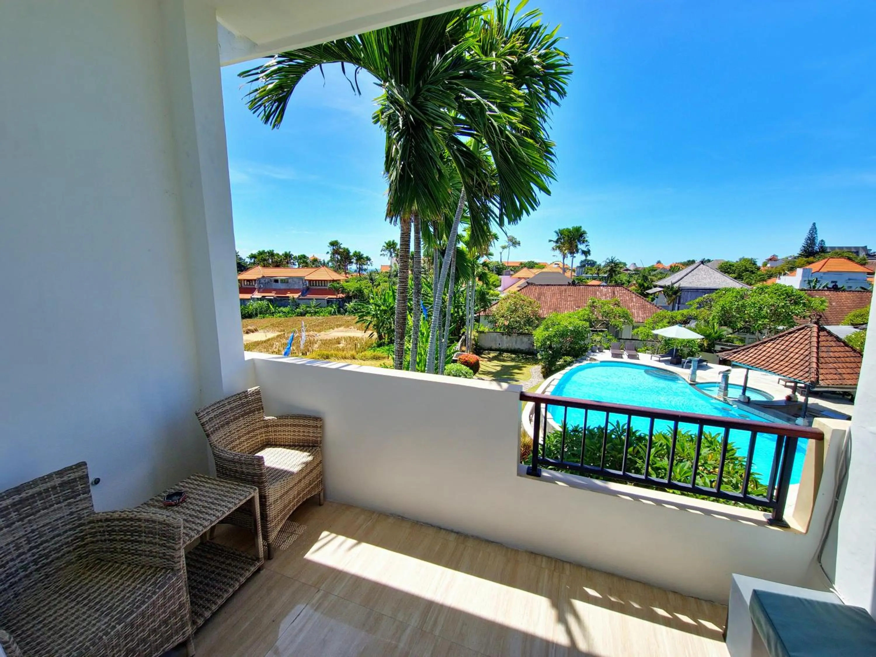 Balcony/Terrace in Nipuri Resort and Villas Seminyak by Kamara