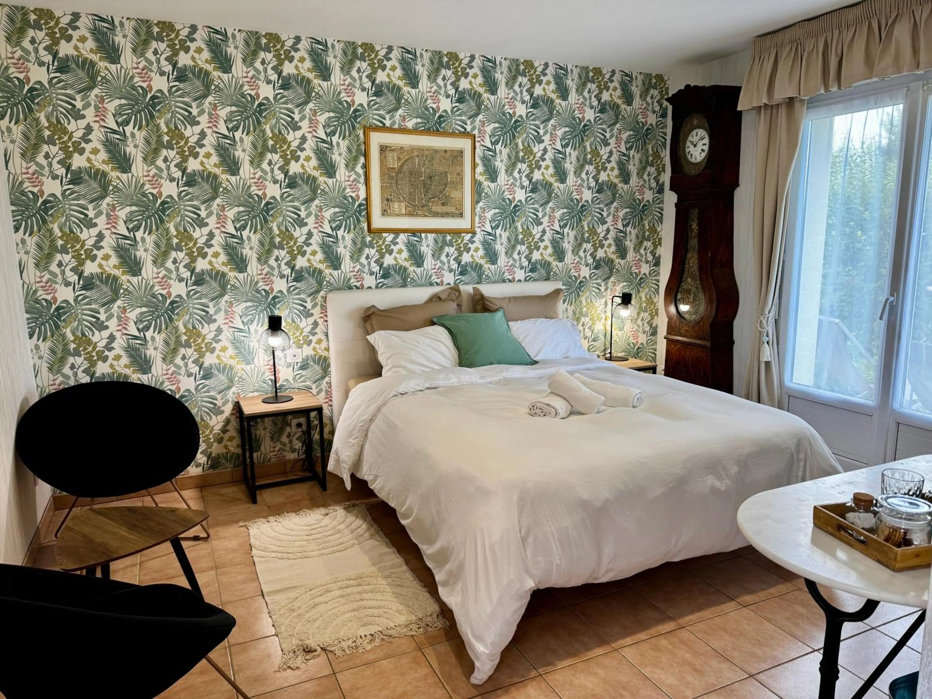 Bedroom, Bed in Les Vieilles Digues