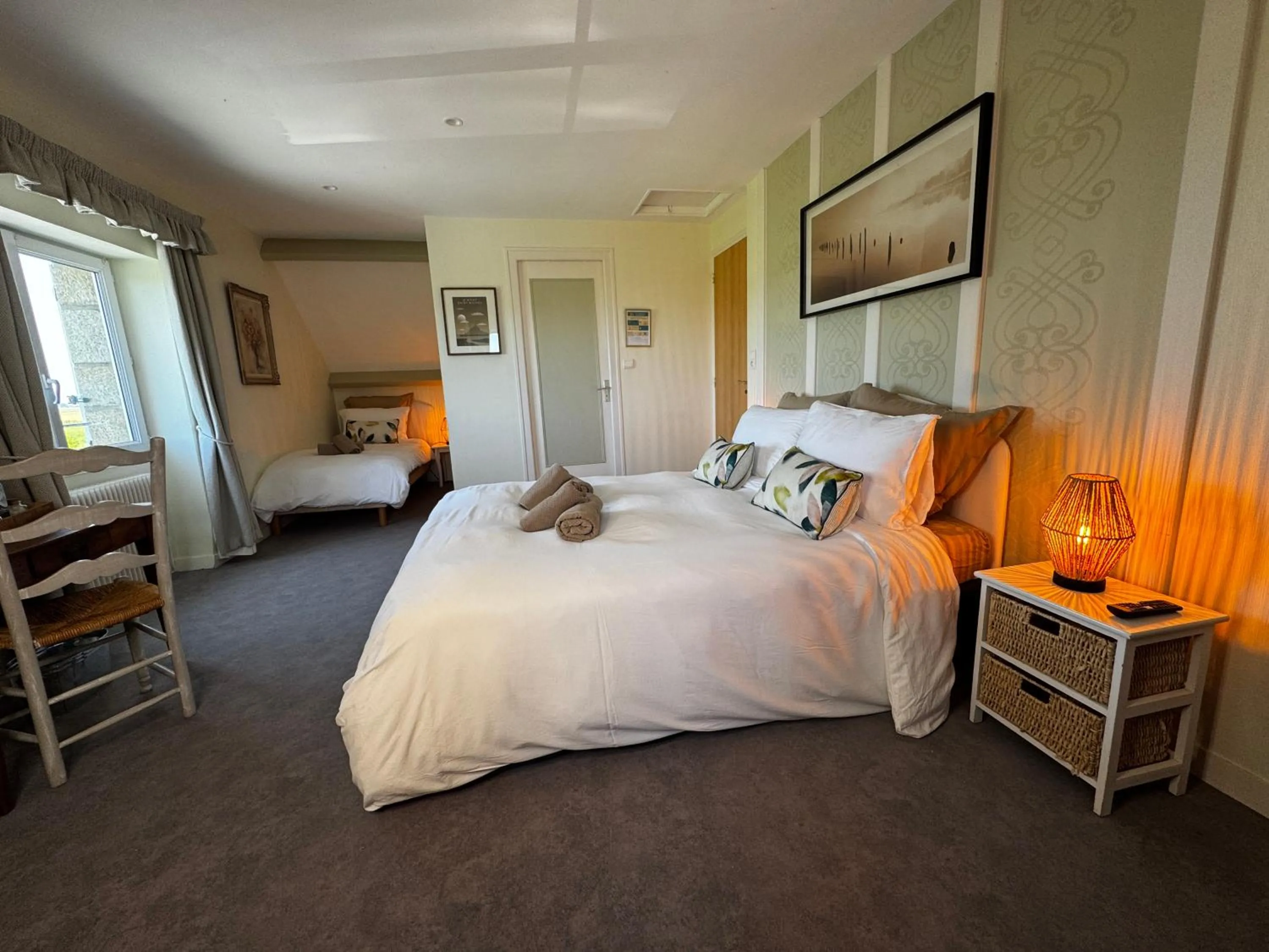 Bedroom, Bed in Les Vieilles Digues