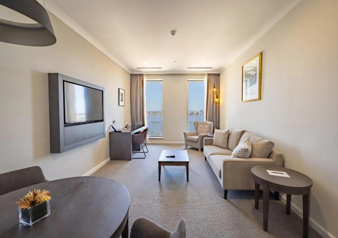 Living room in Duxton Hotel Perth