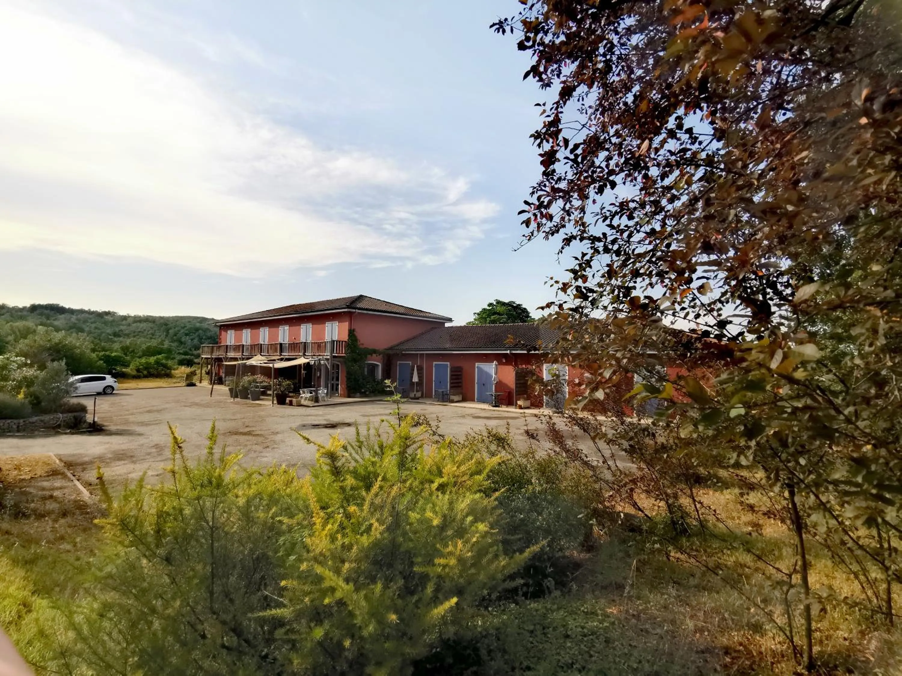 Garden in Hôtel Rose des Vents