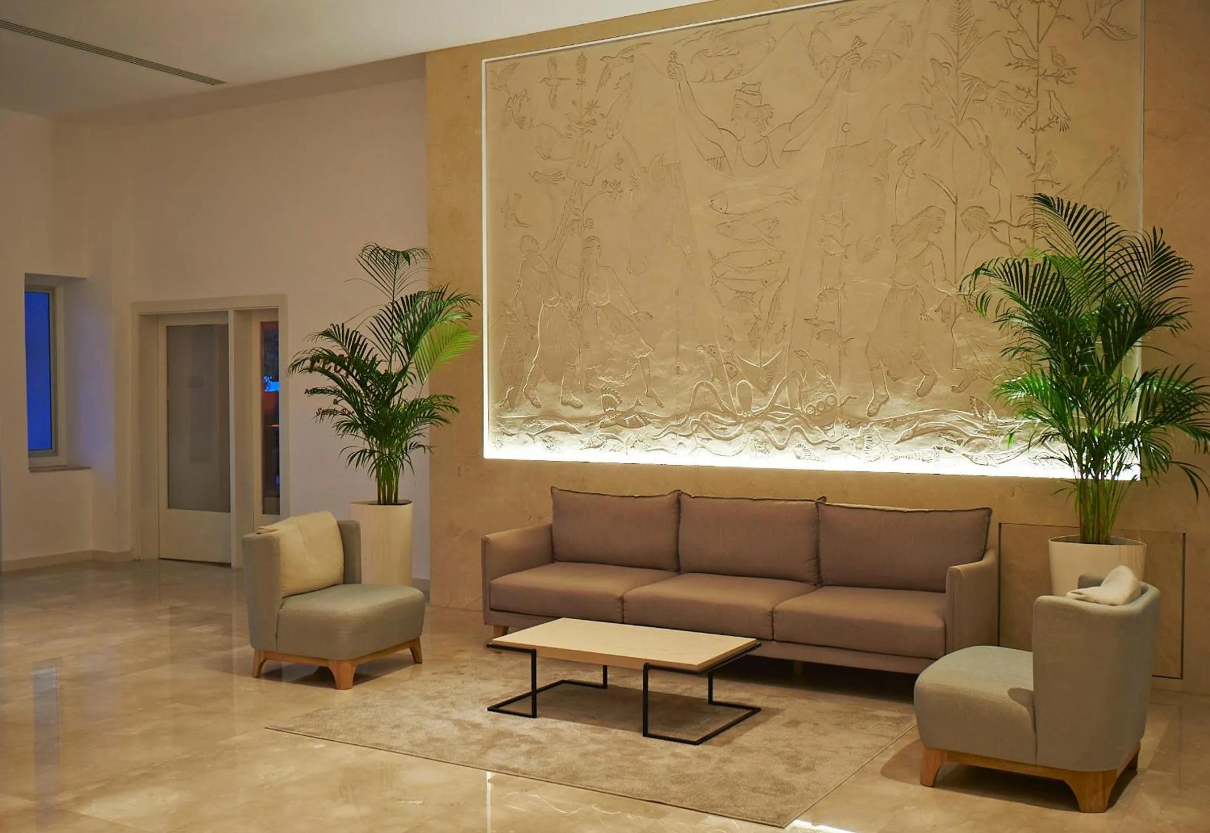 Lobby or reception in Sunrise Beach Hotel