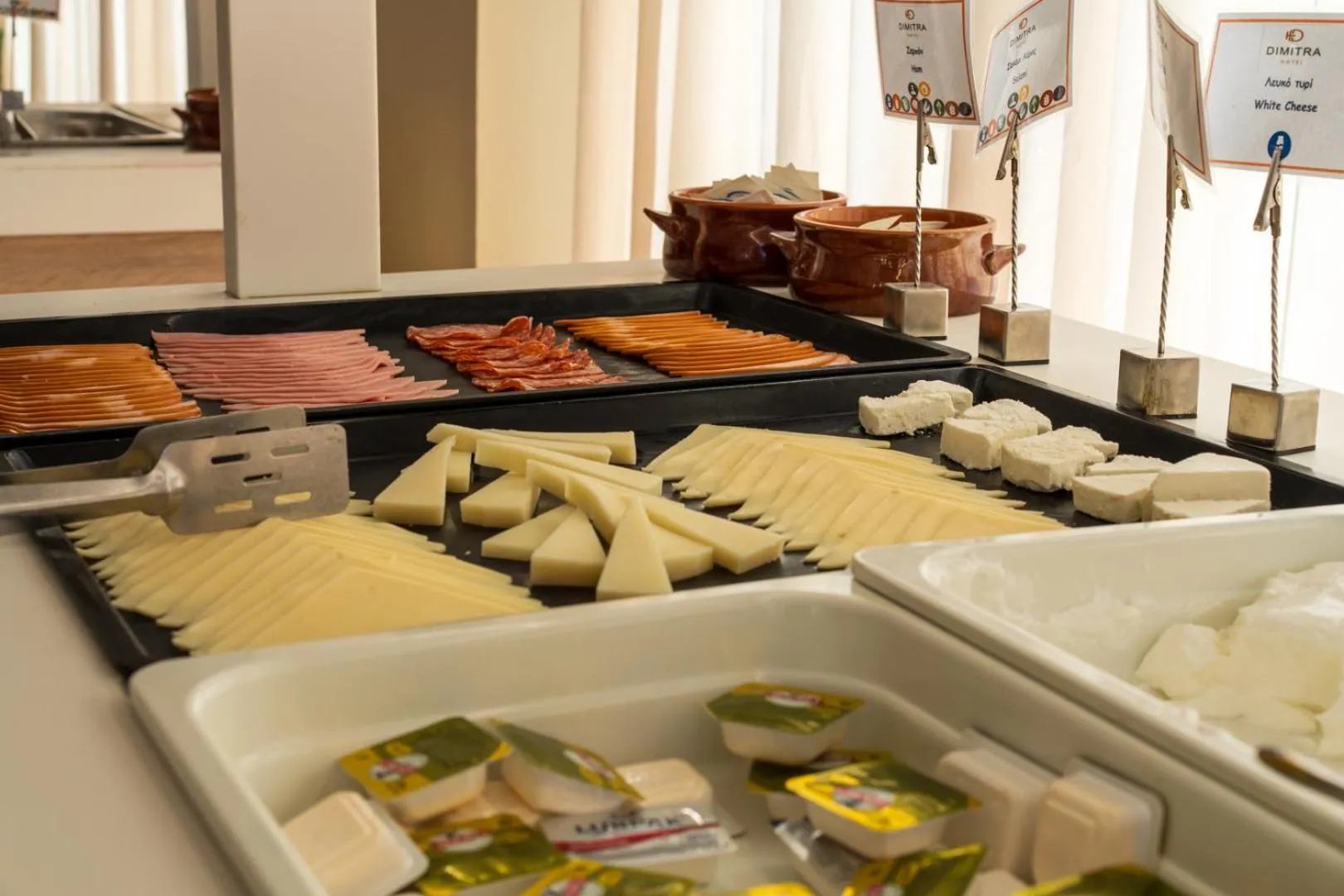 Breakfast in Dimitra Hotel & Apartments by Omilos Hotels