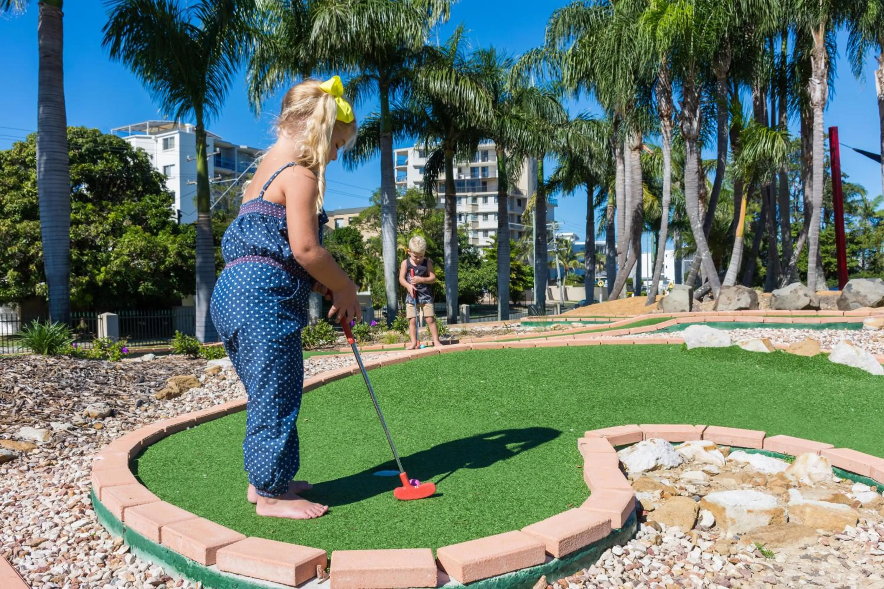 Children play ground in Oaks Sunshine Coast Oasis Resort