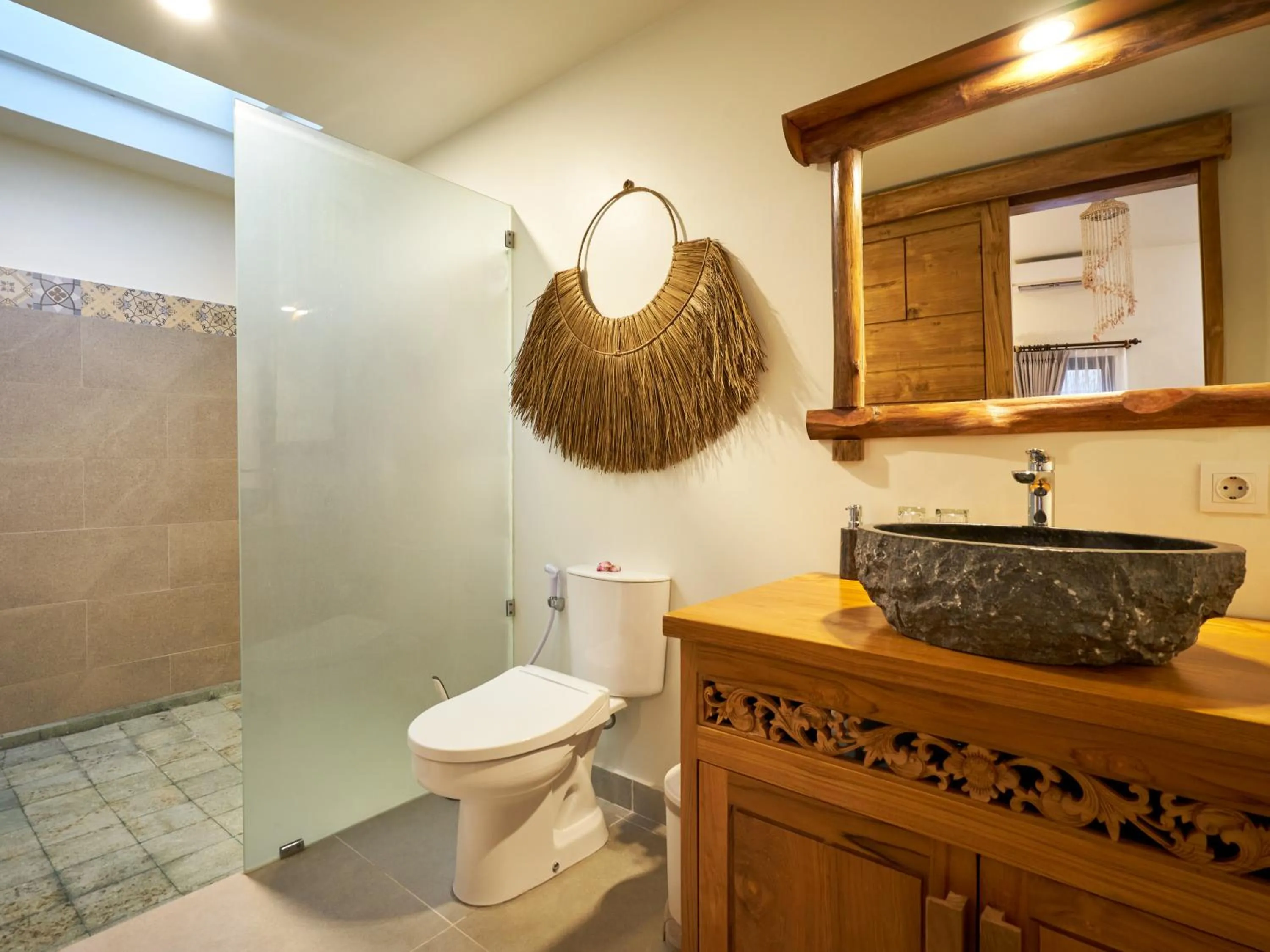 Shower in Onlyou Villas