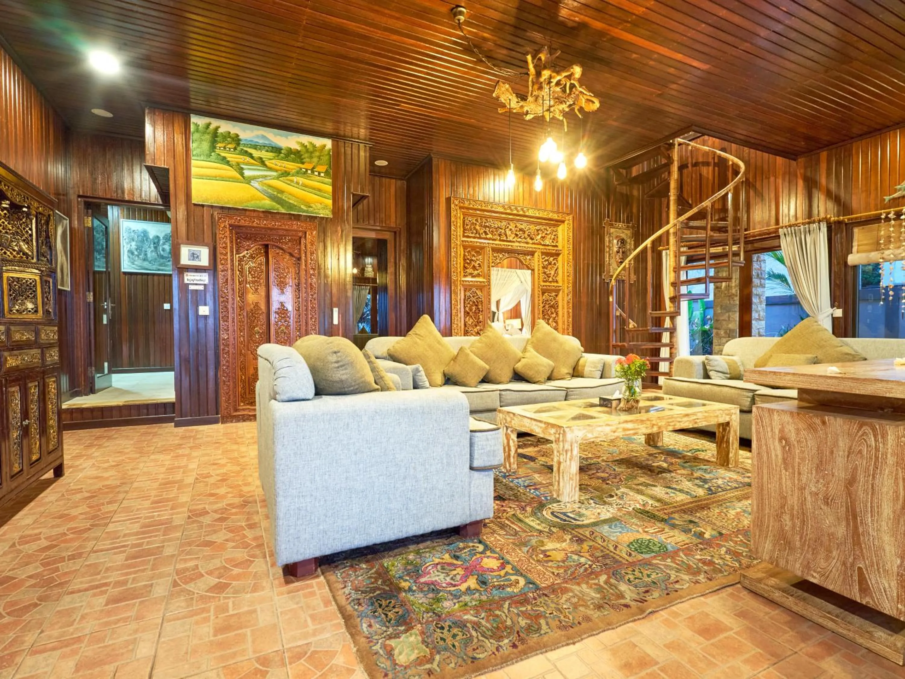 Living room in Onlyou Villas