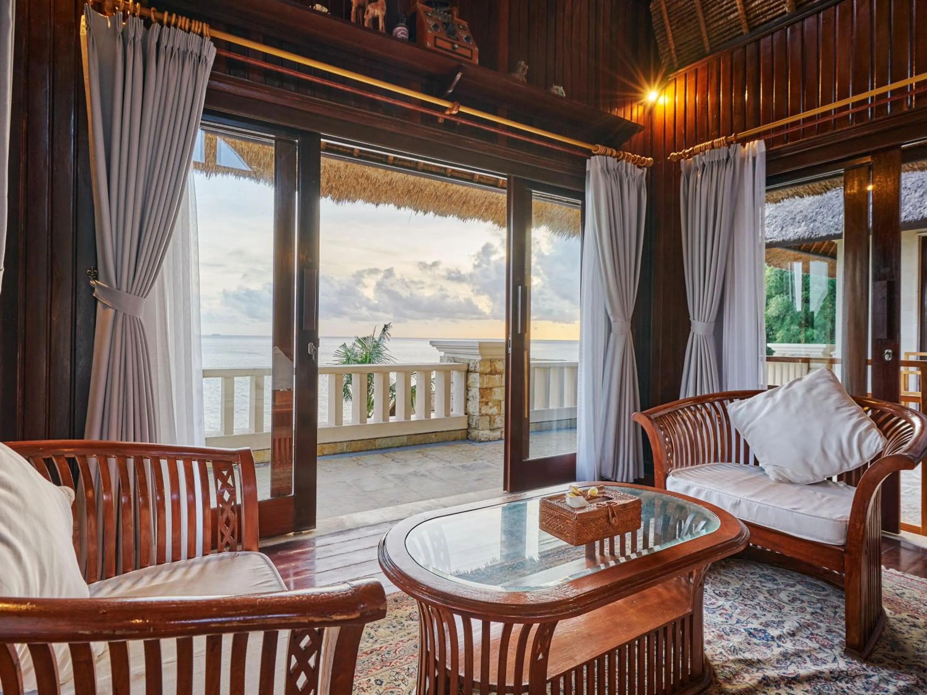 Seating area in Onlyou Villas