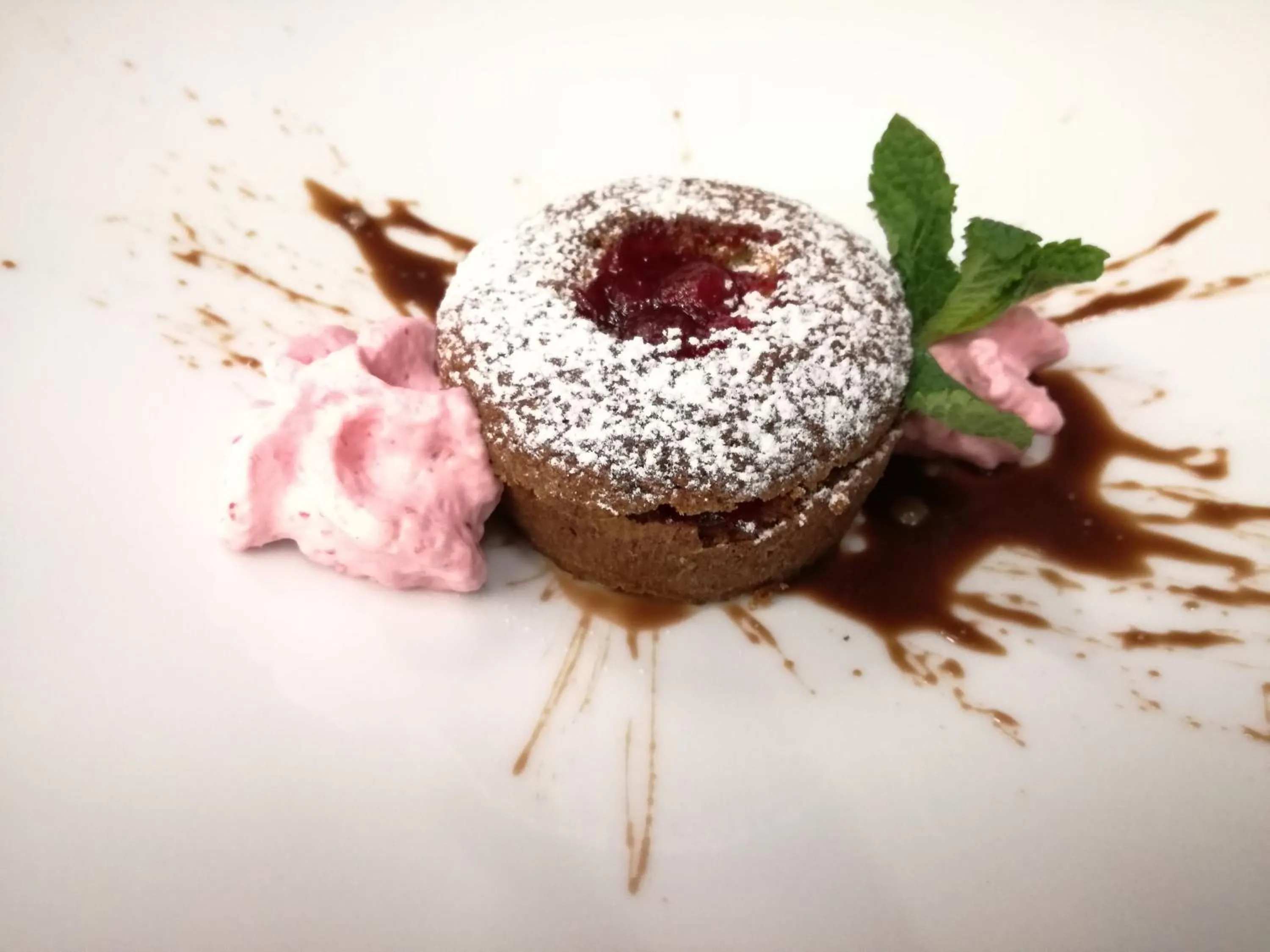 Food close-up in Naturhotel Haller