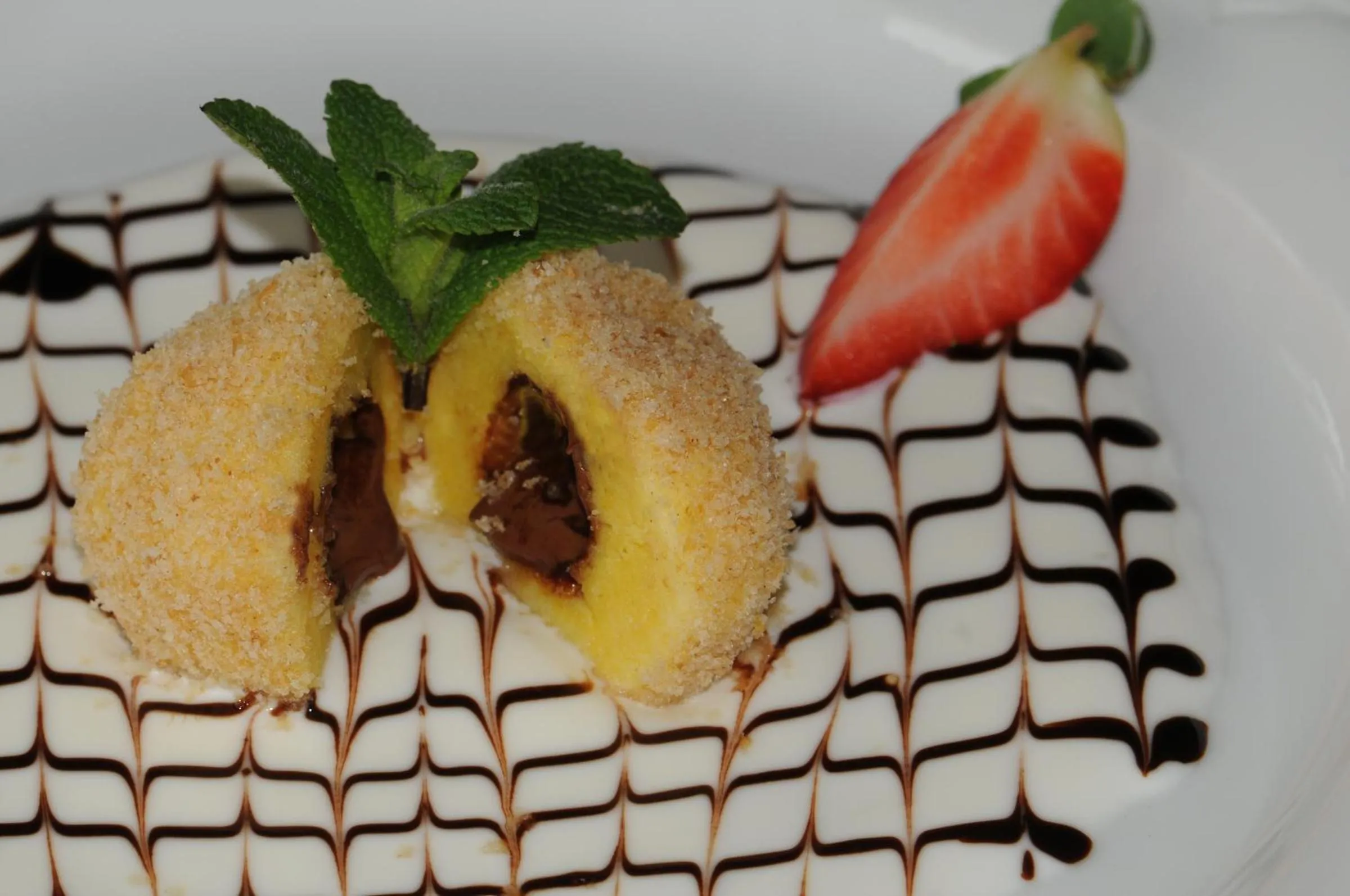 Food close-up in Naturhotel Haller