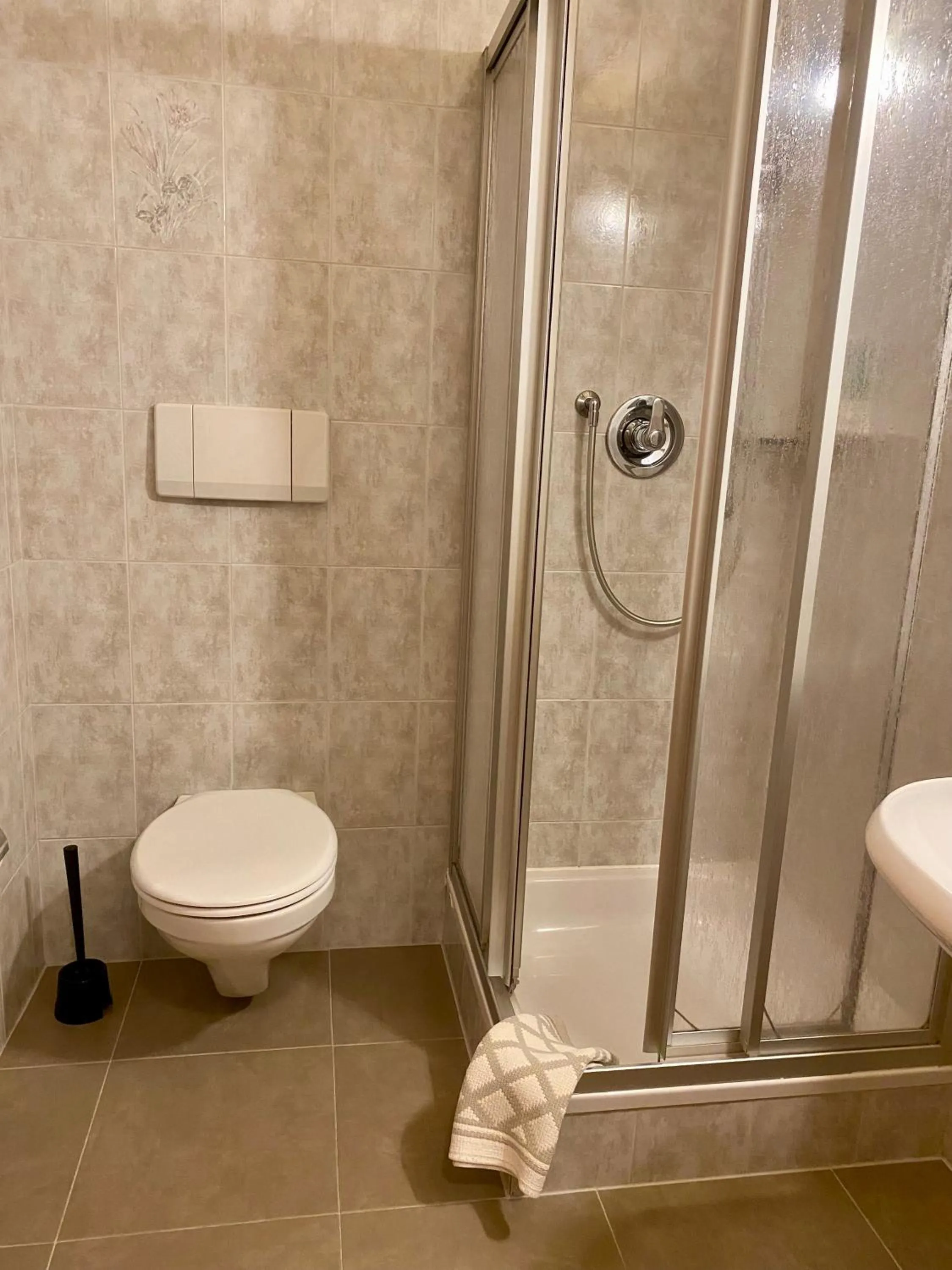 Bathroom in Naturhotel Haller