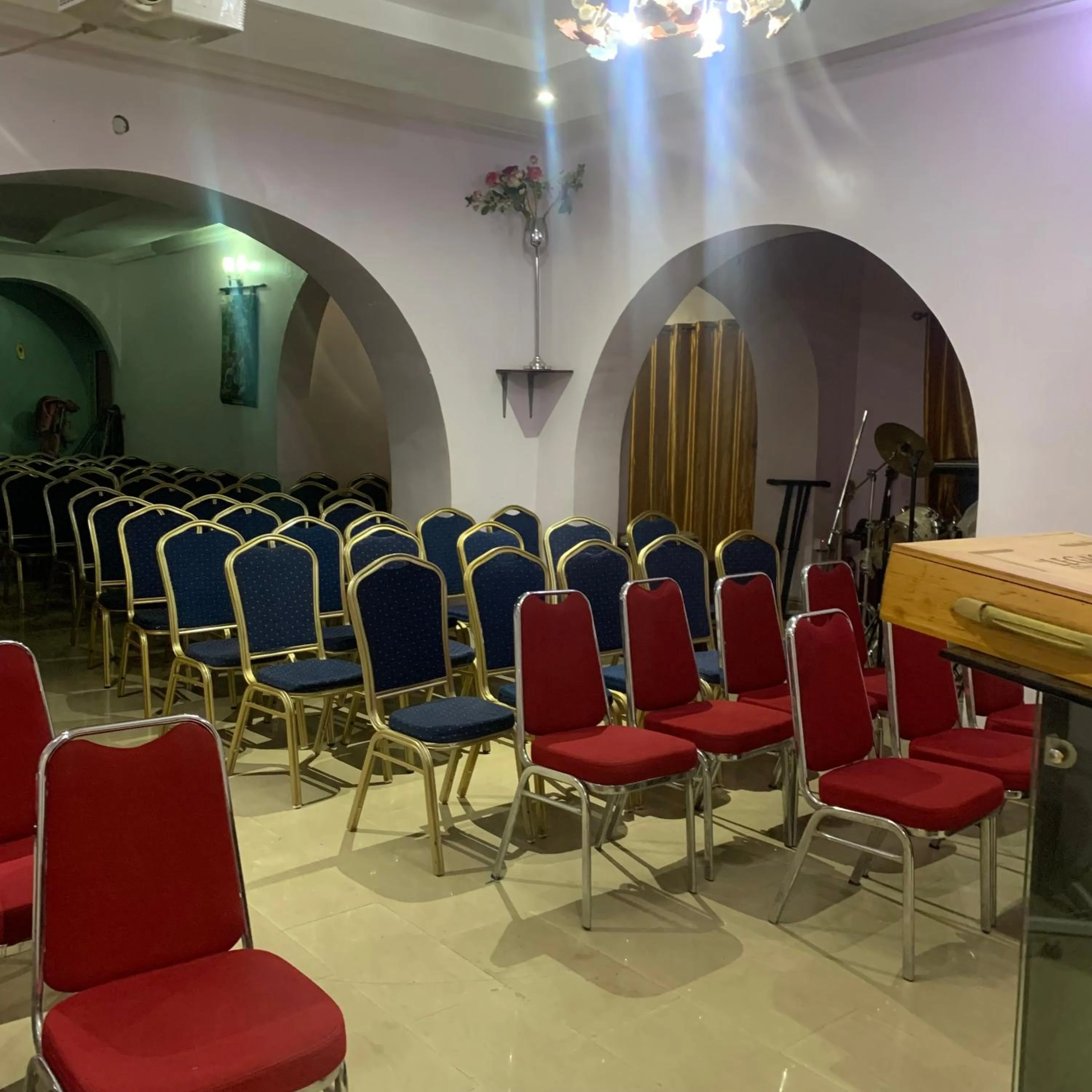 Decorative detail in Health Plaza Abuja