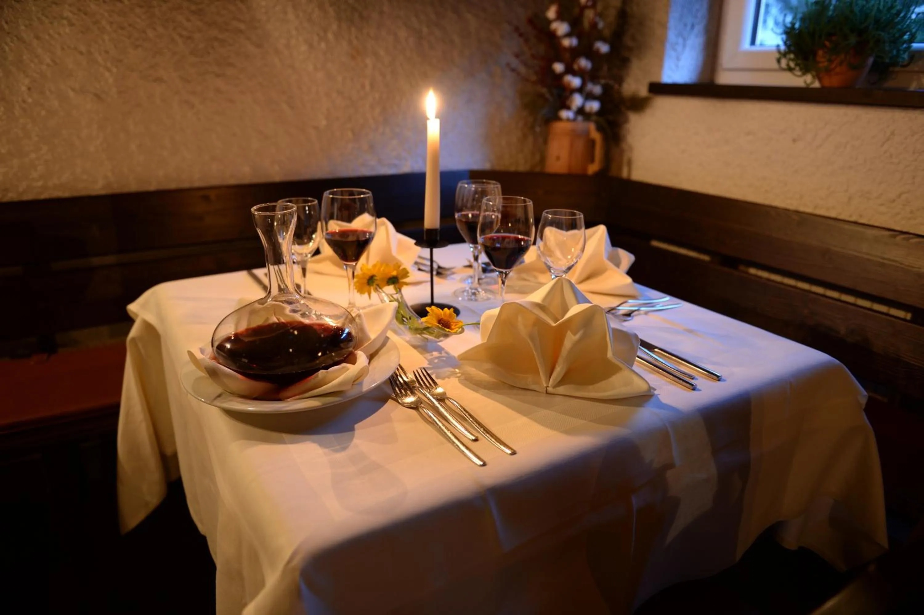 Dinner in Wirtshaushotel Alpenrose