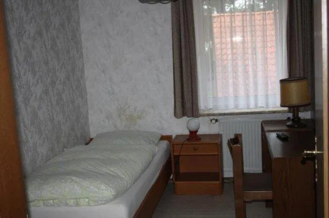 Bed in Hotel-Gasthaus Burmester