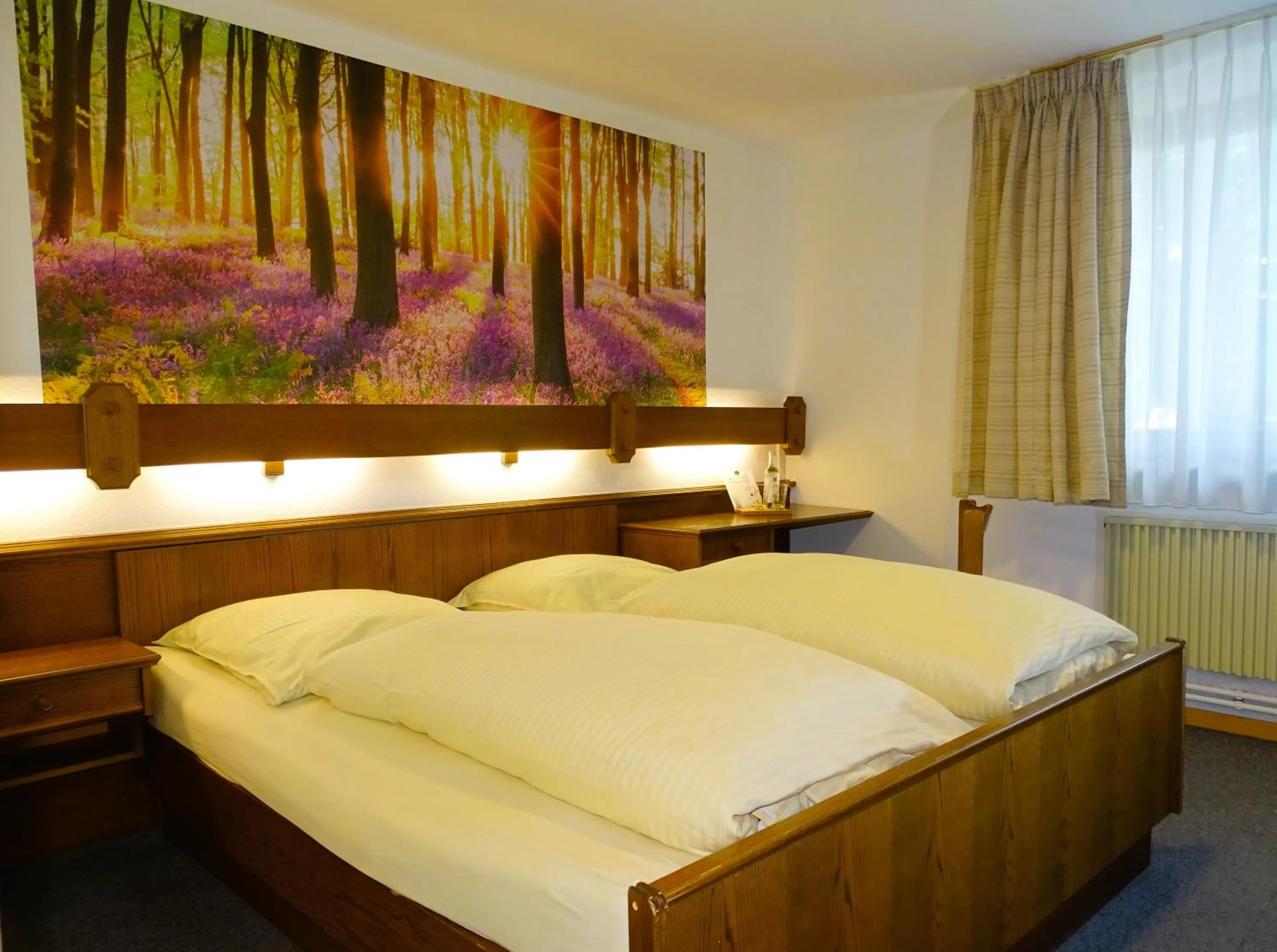 Bed in Hotel-Gasthaus Burmester