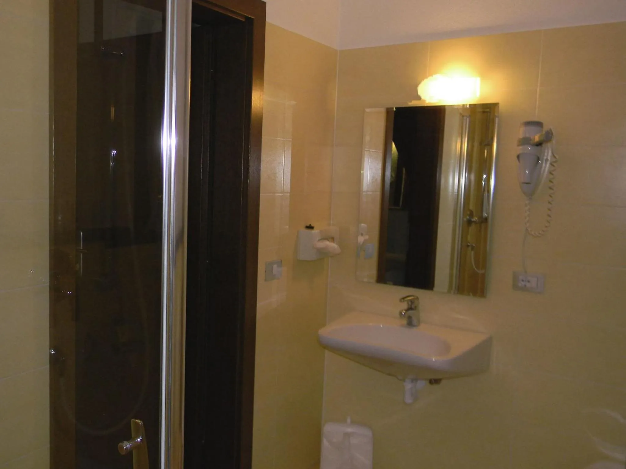 Bathroom in Hotel Bologna