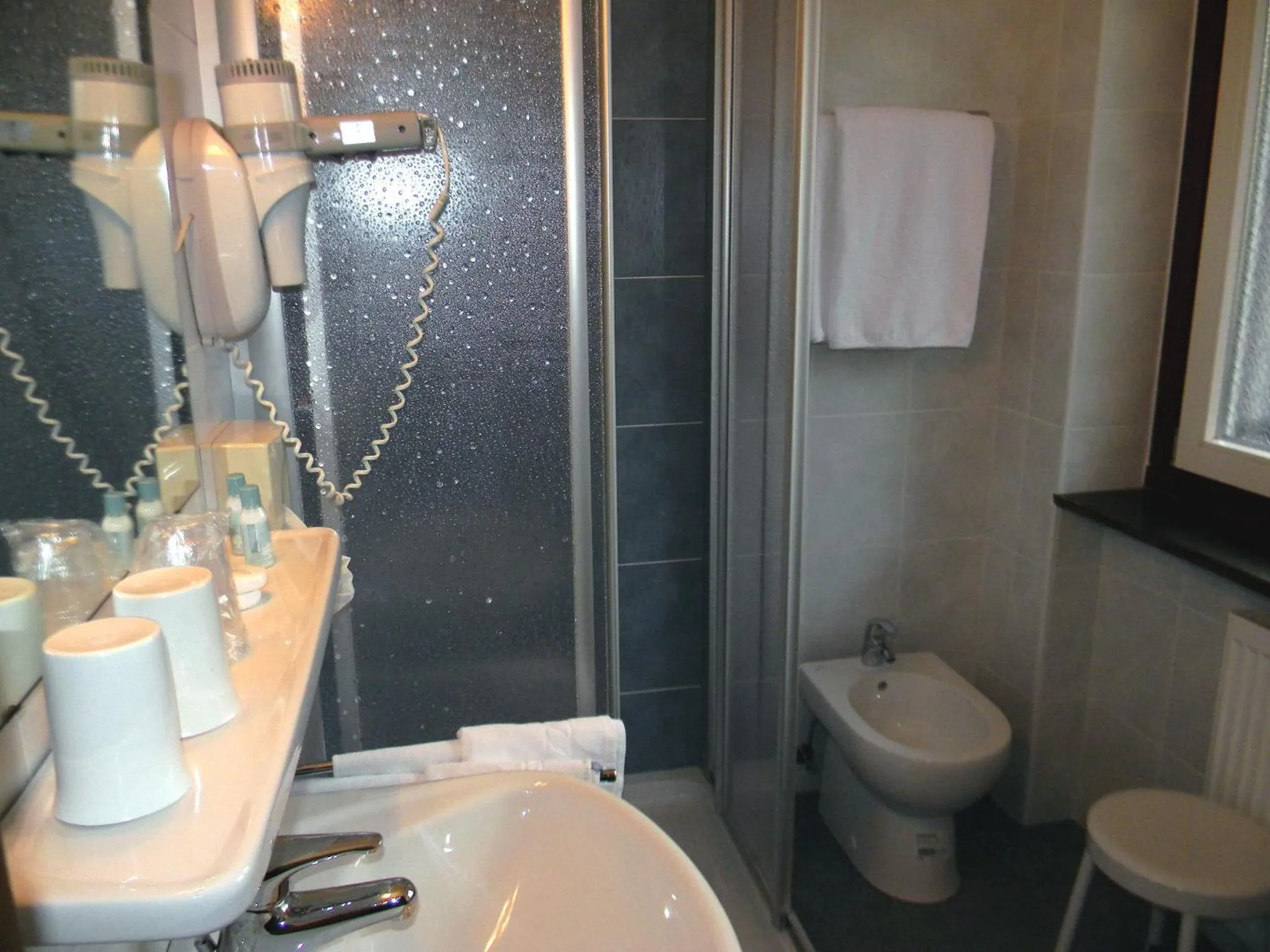 Toilet in Hotel Bologna