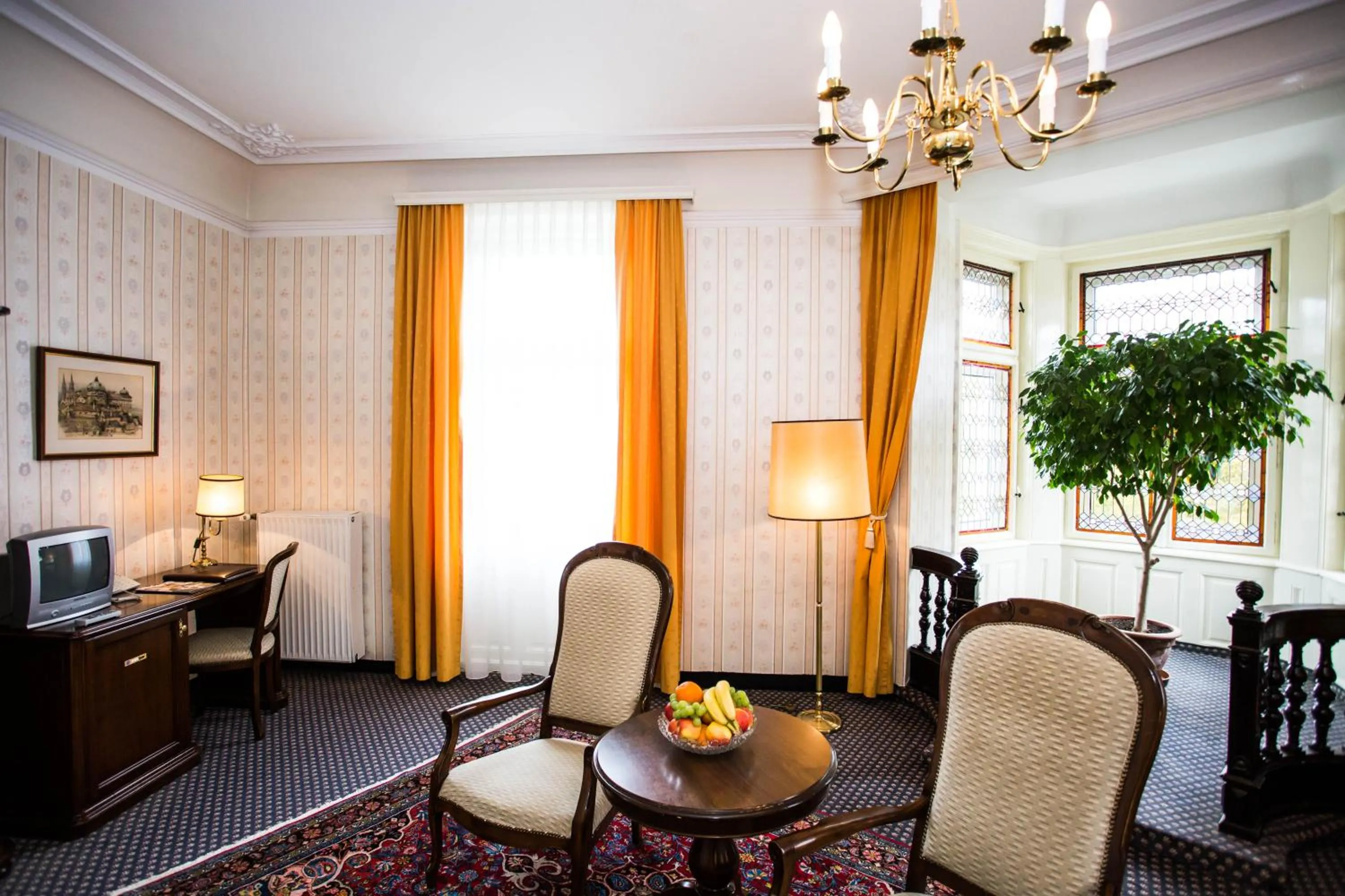 Seating area in Hotel Atlanta