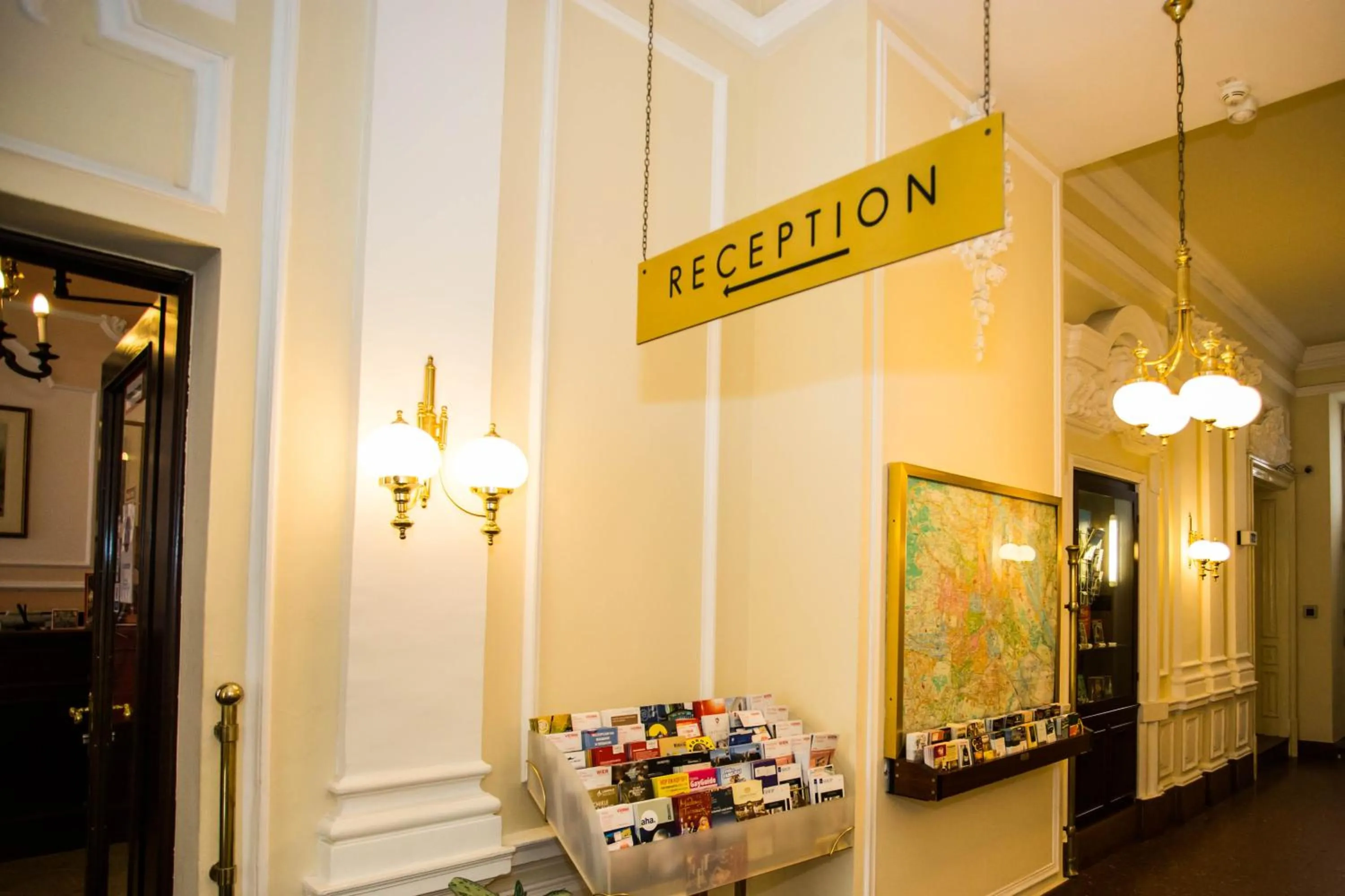 Lobby or reception in Hotel Atlanta