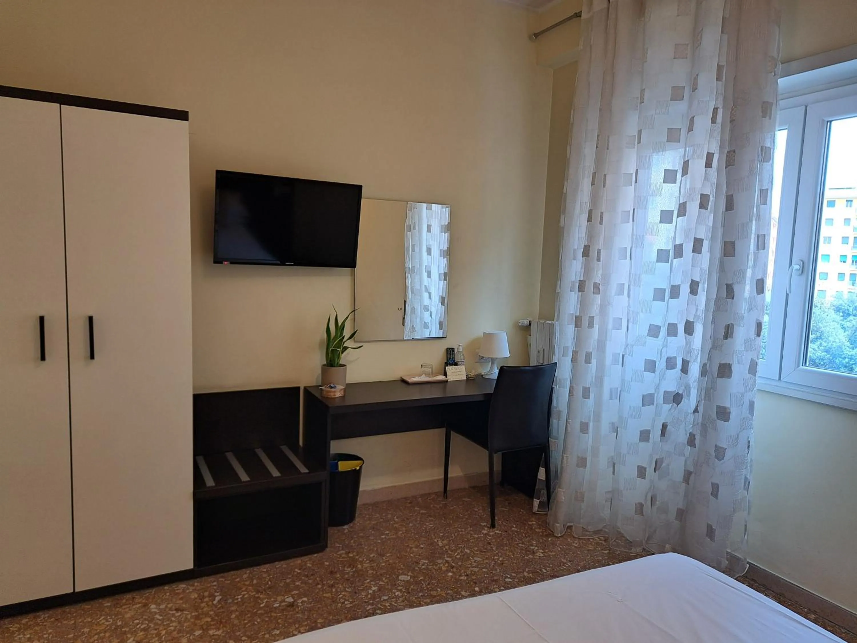TV and multimedia, Bed in Eco B&B Marela